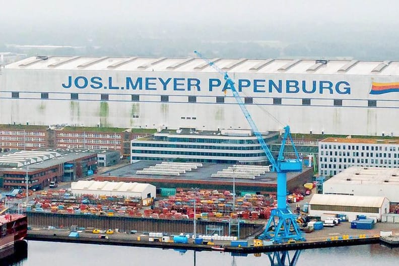 Die Meyer Werft: Am Donnerstag soll der Einstieg vollzogen werden.