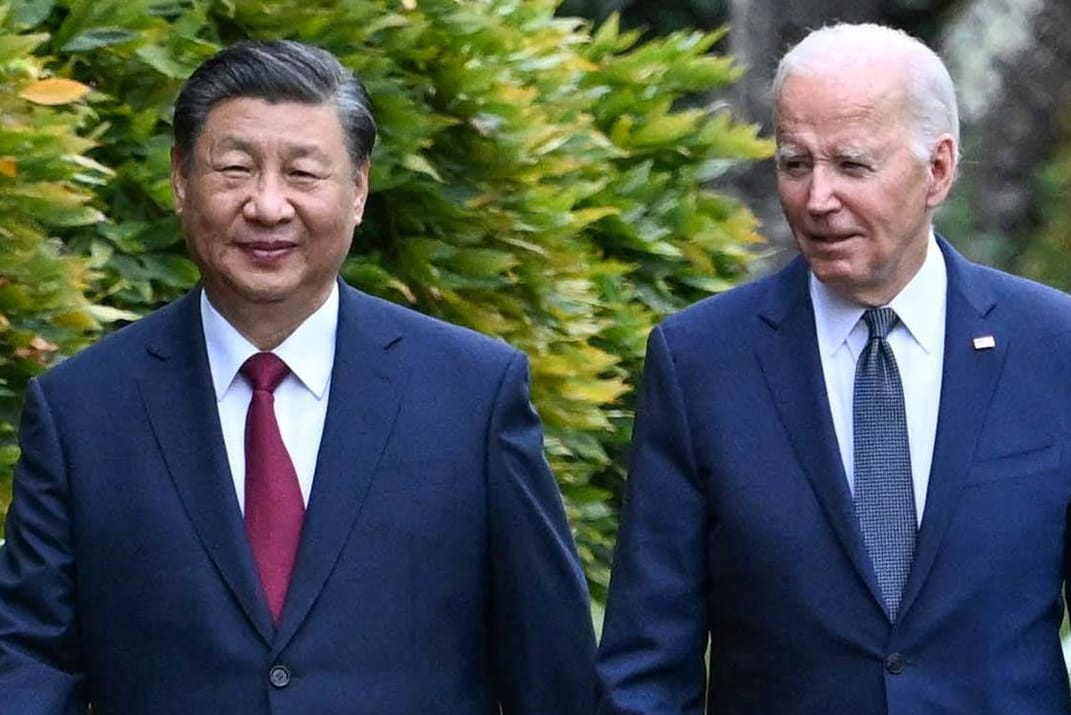 Xi Jinping und Joe Biden: China weist die Vorwürfe zurück.