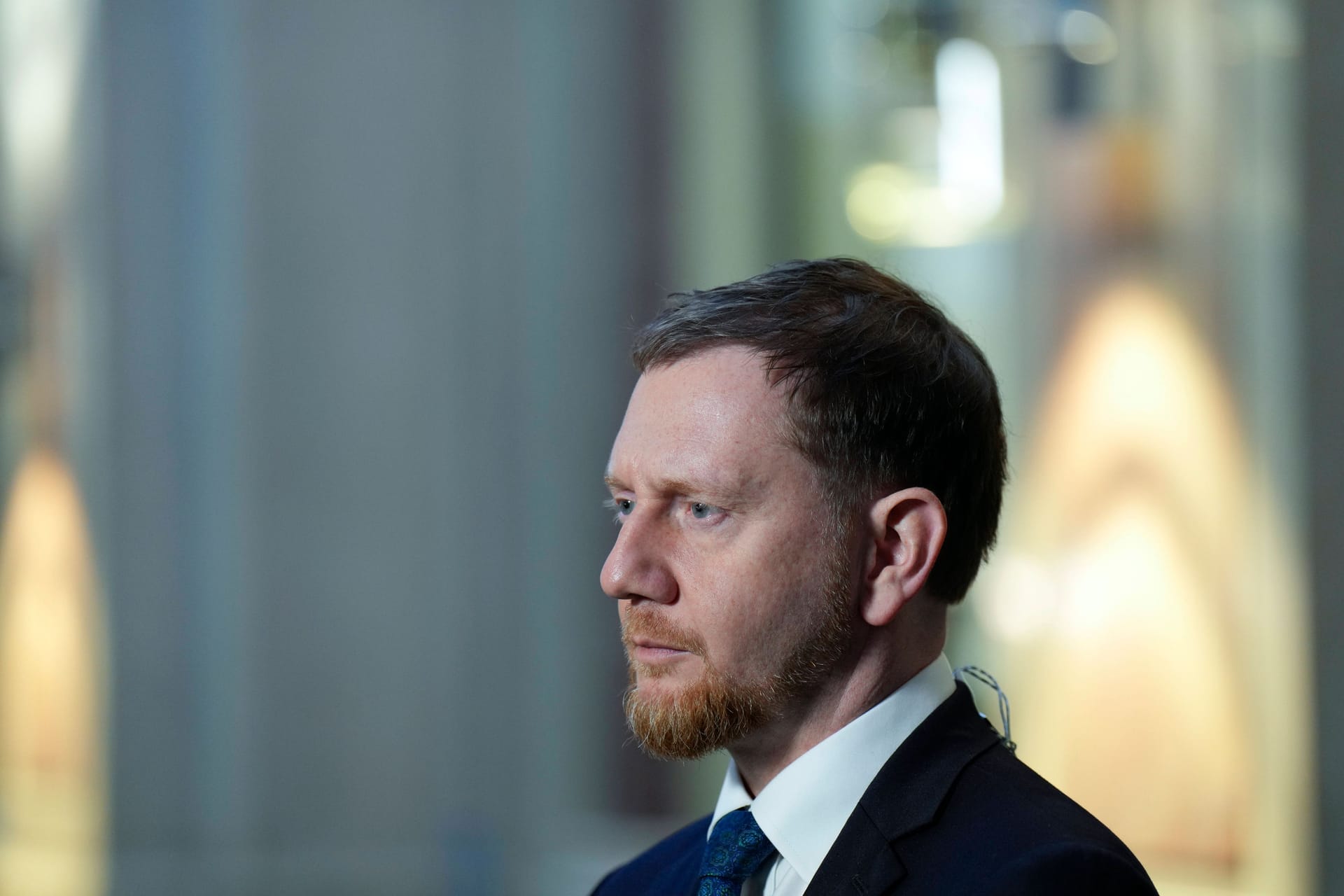 Sitzung des Bundesrates Sitzung des Bundesrates in Berlin Sachsen, Ministerpräsident Michael Kretschmer Berlin Berlin GER