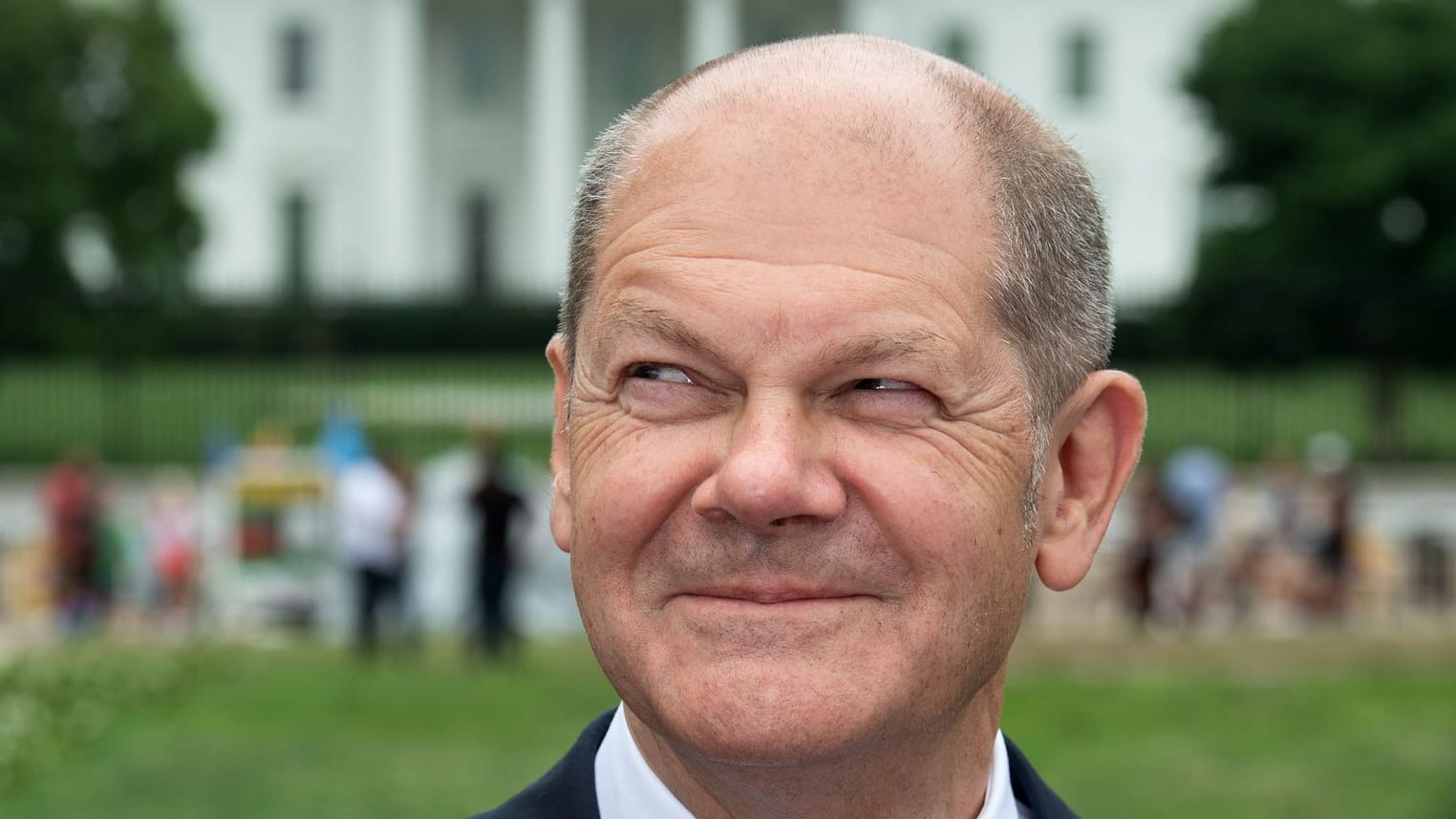 Bundesfinanzminister Olaf Scholz in den USA