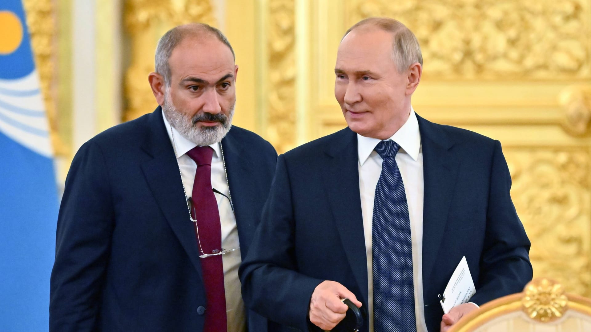 Russlands Präsident Wladimir Putin und Armeniens Premierminister Nikol Paschinjan: Die Kaukasus-Republik wendet sich immer mehr von Russland ab.