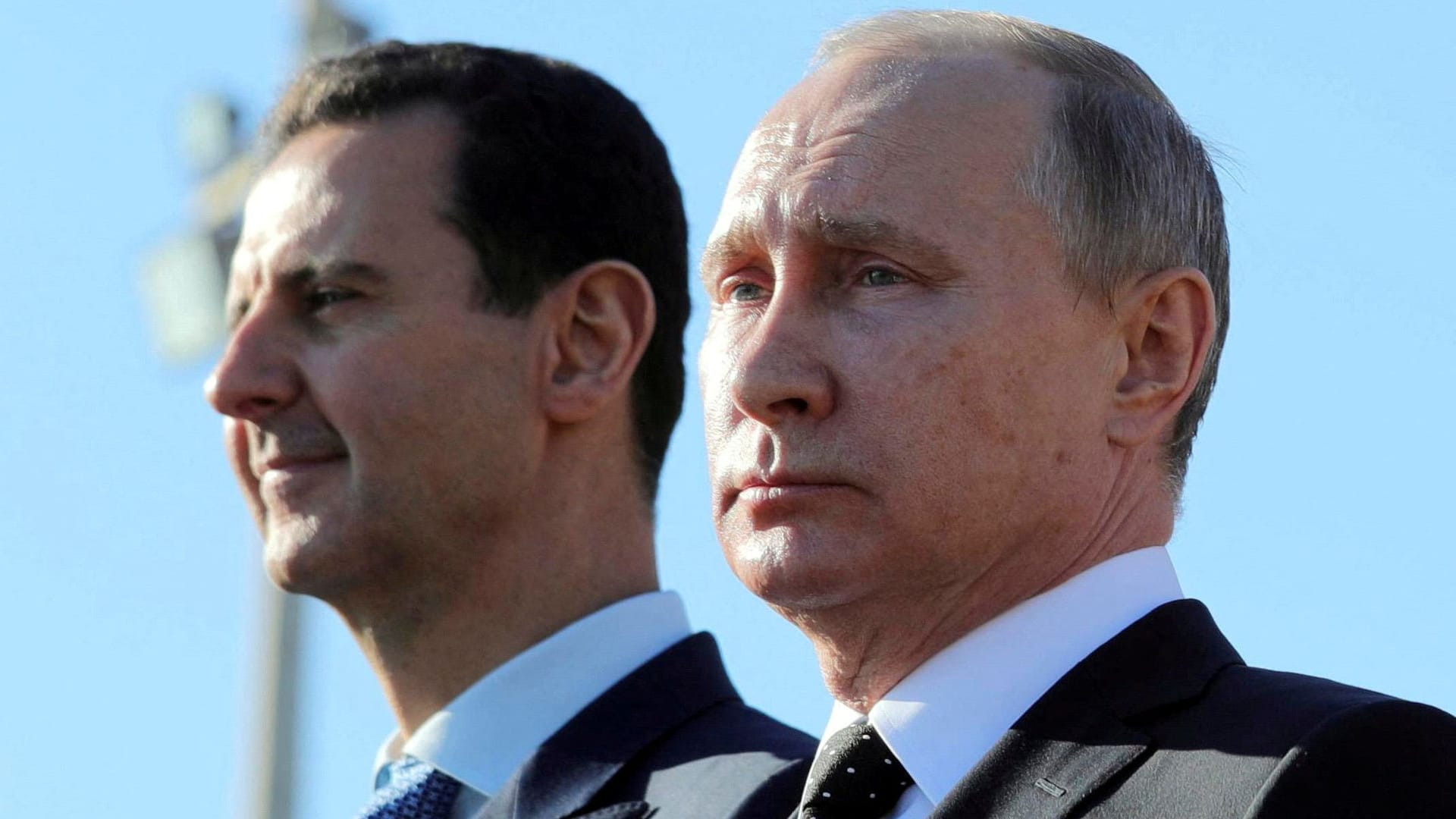 Diktatoren unter sich: Wladimir Putin (r.) und Syriens gestürzter Machthaber Baschar- al-Assad (Archivbild).