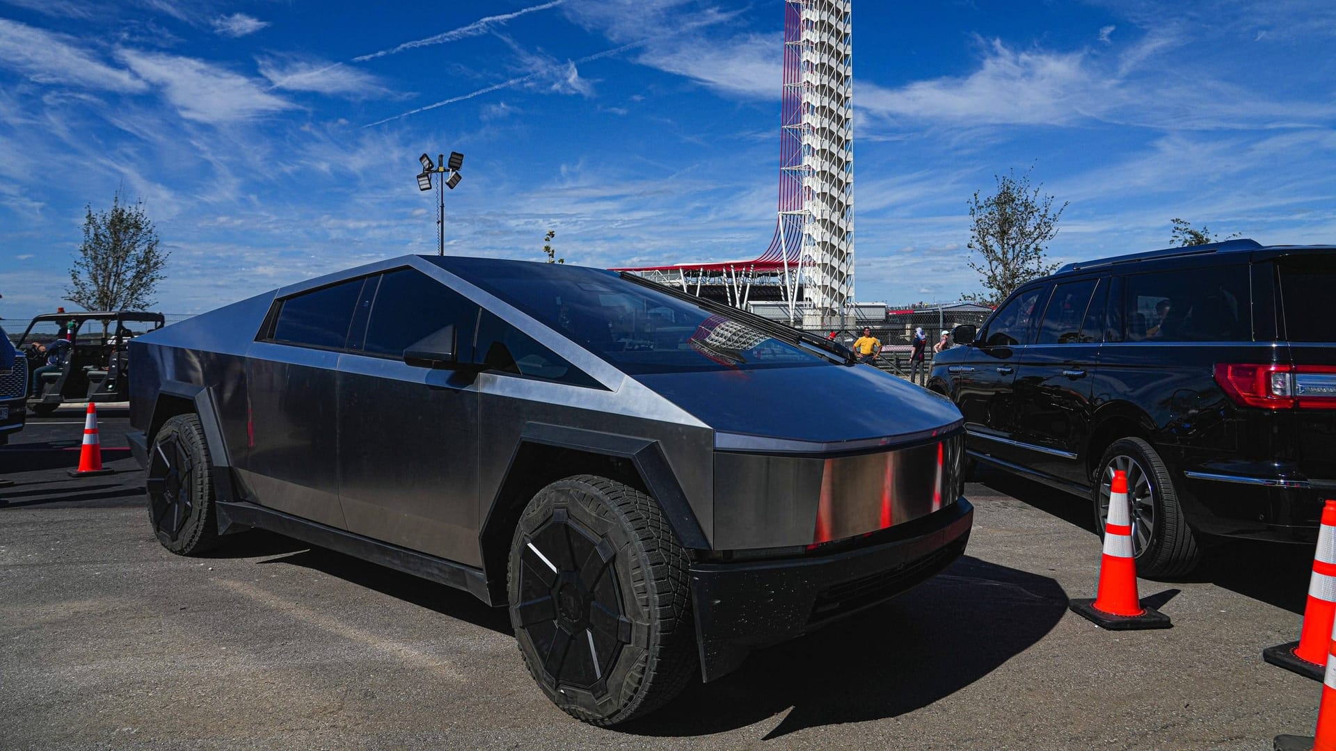 Heimat des Cybertruck: In Austin läuft der neueste Tesla vom Band. Offenbar hat die Nachfrage aber deutlich nachgelassen.