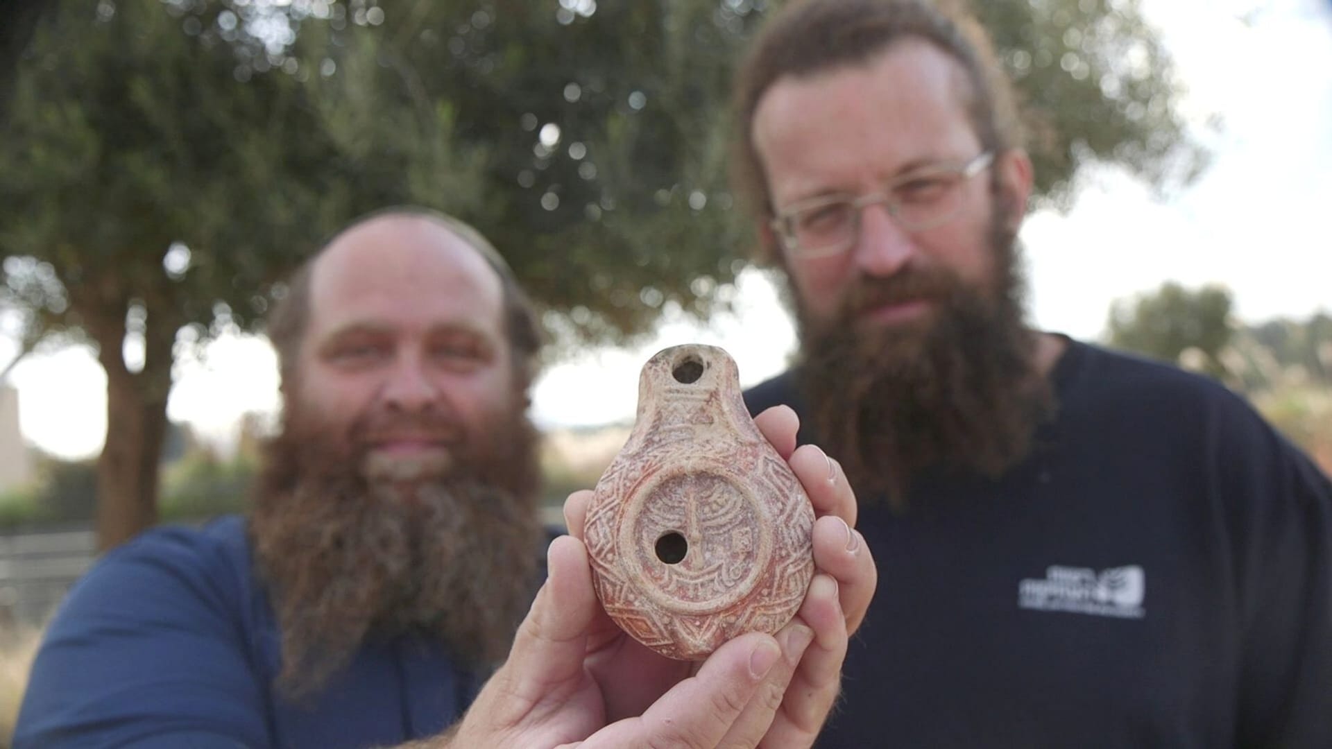 Antike Öllampe bei Ausgrabungen in Jerusalem gefunden