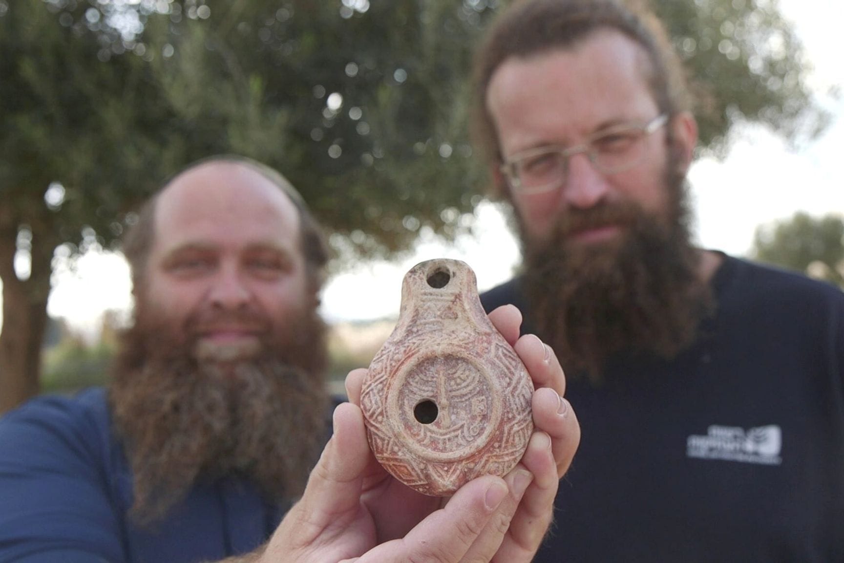 Antike Öllampe bei Ausgrabungen in Jerusalem gefunden