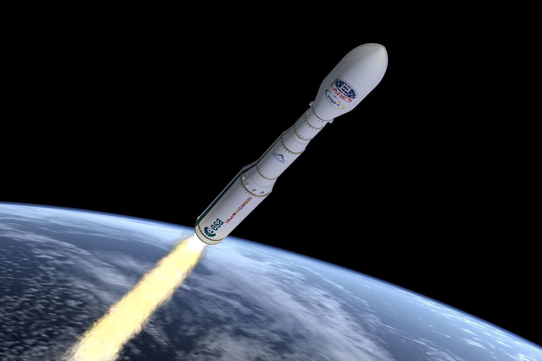 Vega C vor Erstflug