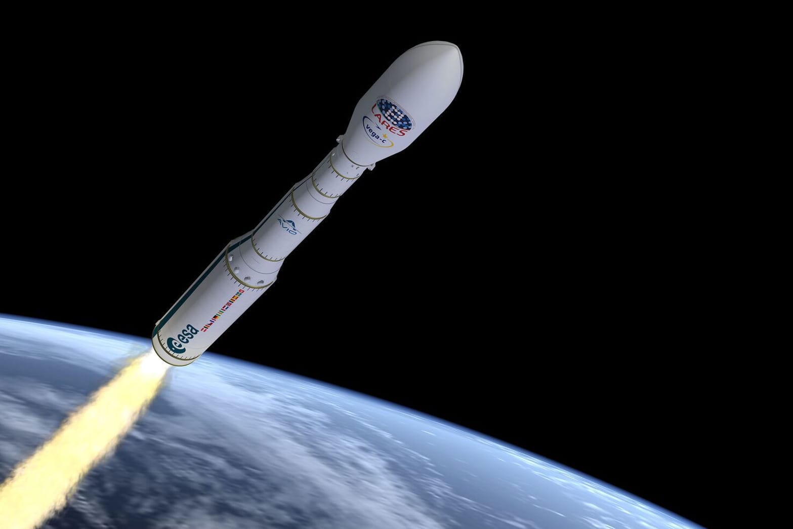 Vega C vor Erstflug