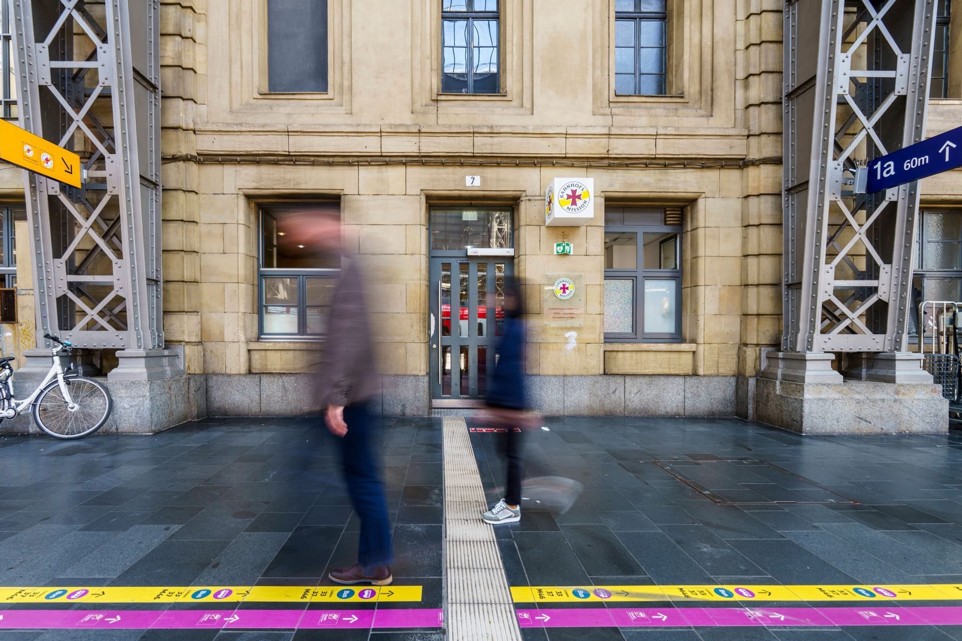 Bahnhofsmission am Frankfurter Hauptbahnhof