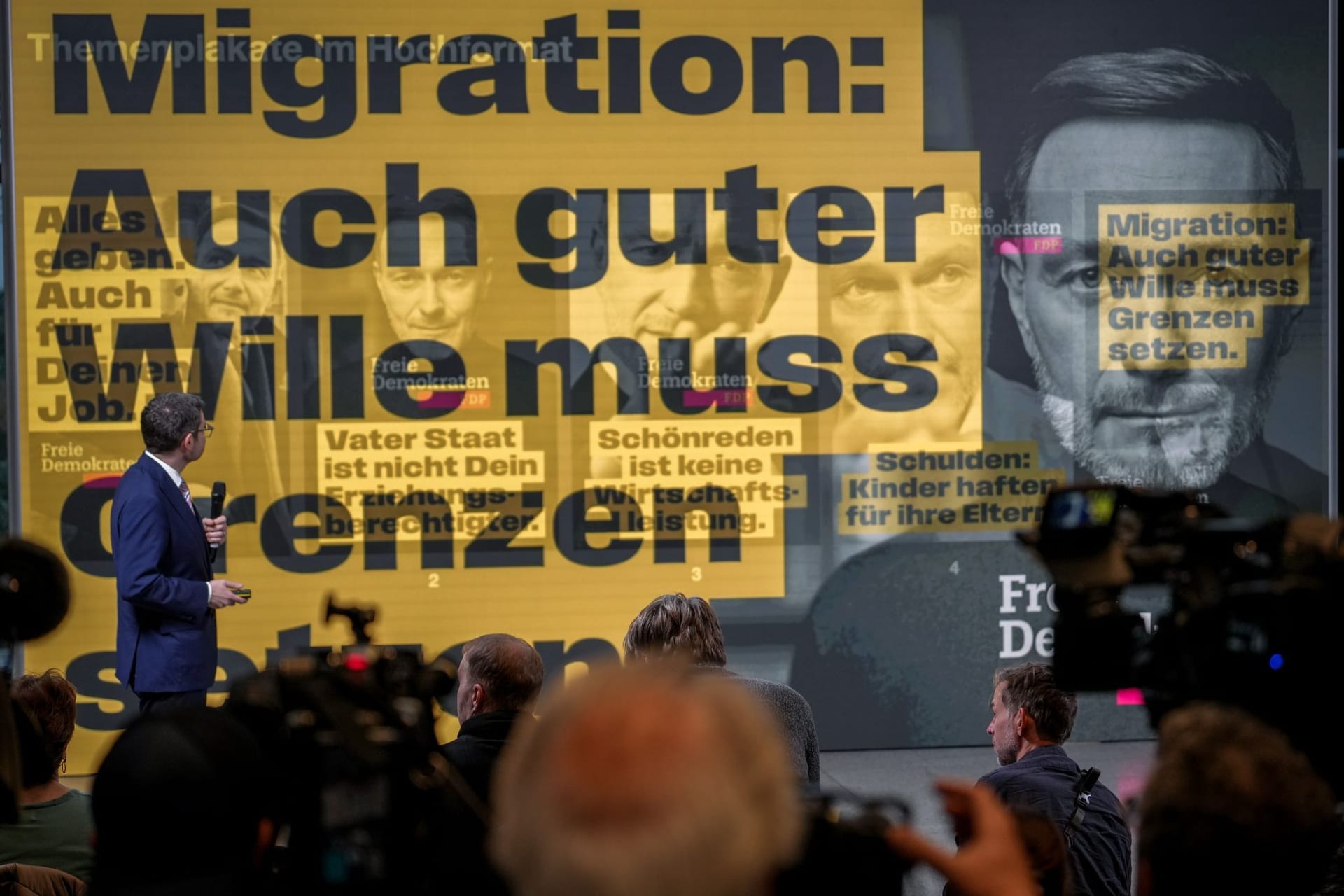 FDP-Kampagne zur Bundestagswahl 2025