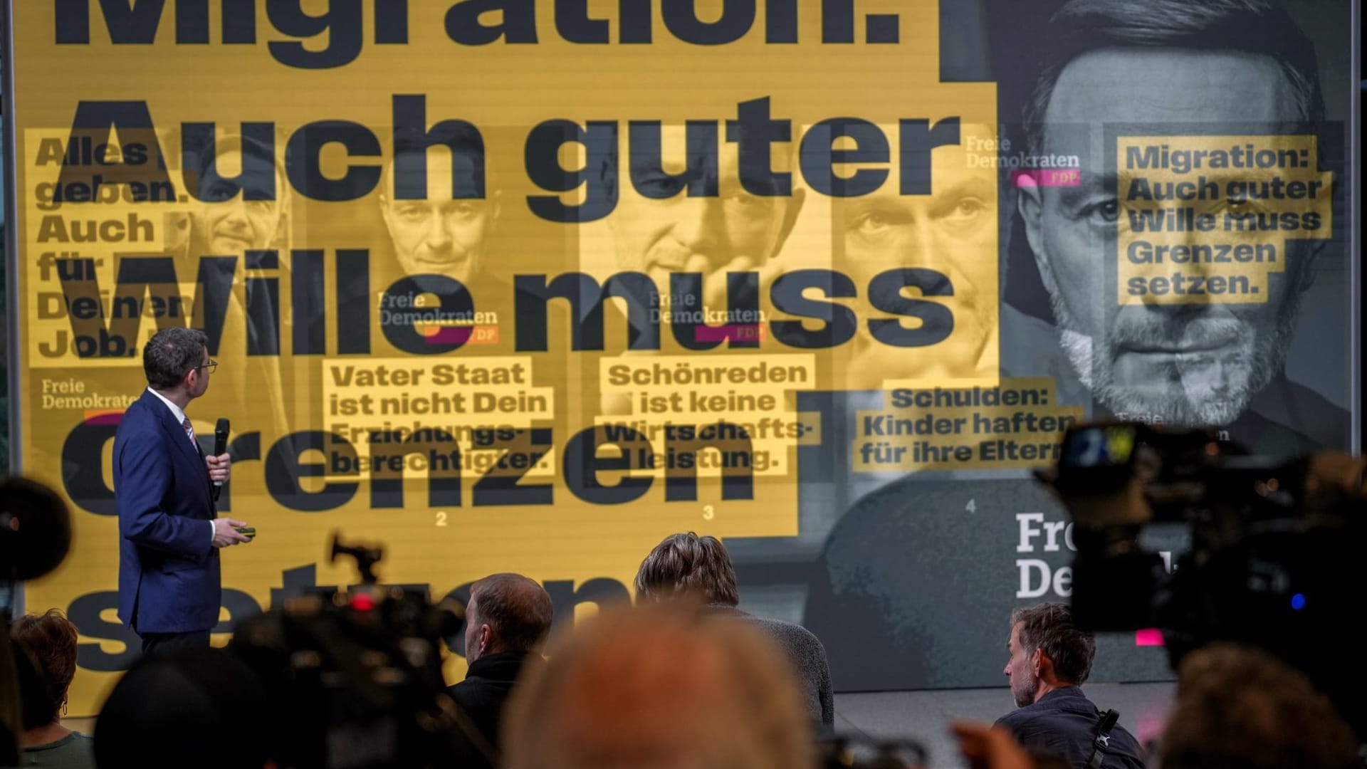 FDP-Kampagne zur Bundestagswahl 2025