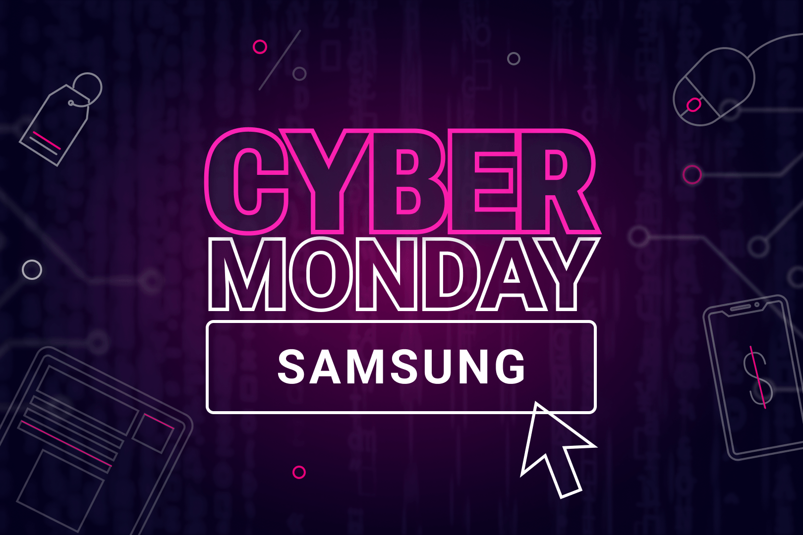 Smartphones, Tablets und vieles mehr: Wir zeigen die besten Samsung-Deals am Cyber Monday.