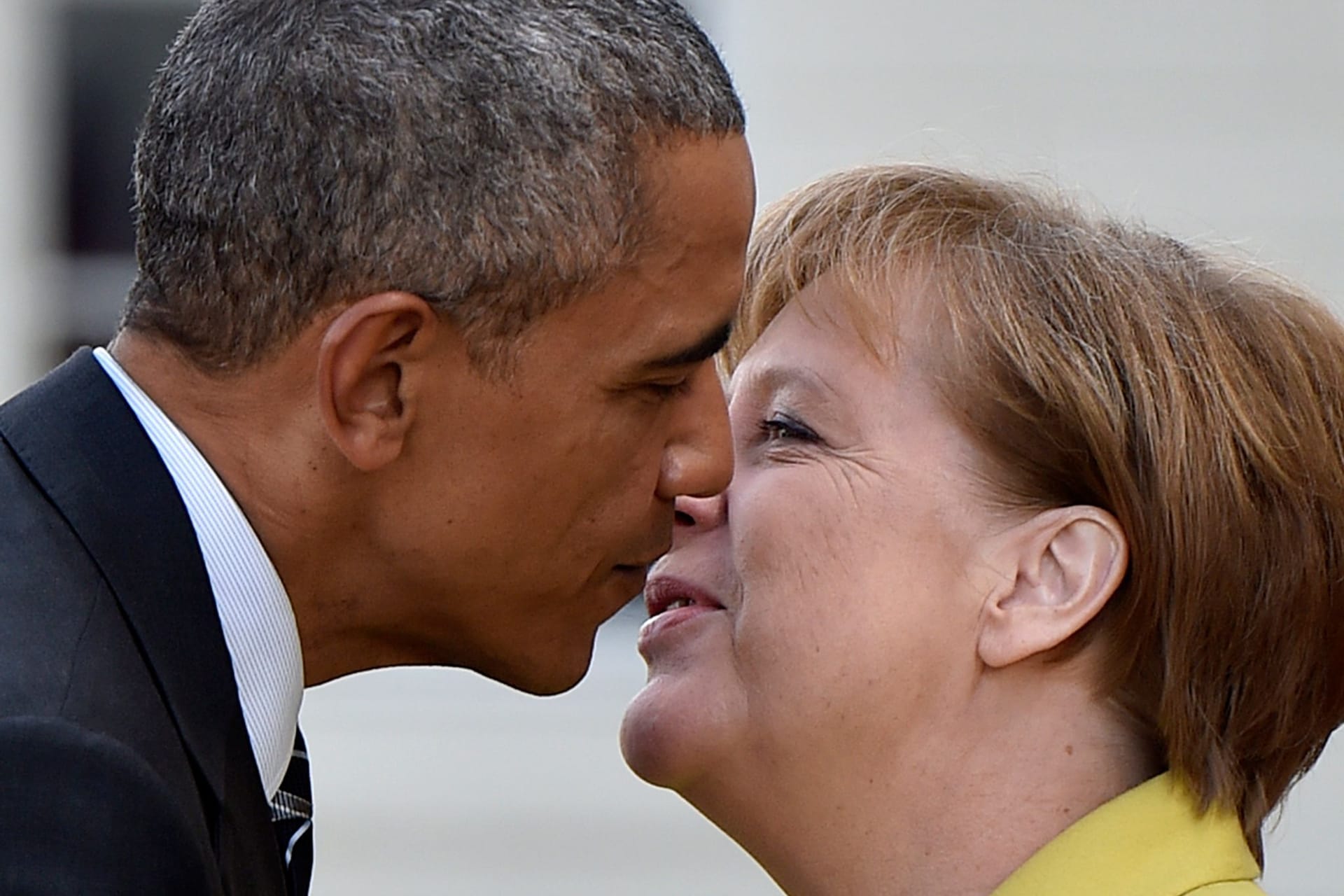 «Ihr geht es um Fakten» - Obama preist Merkel in Washington