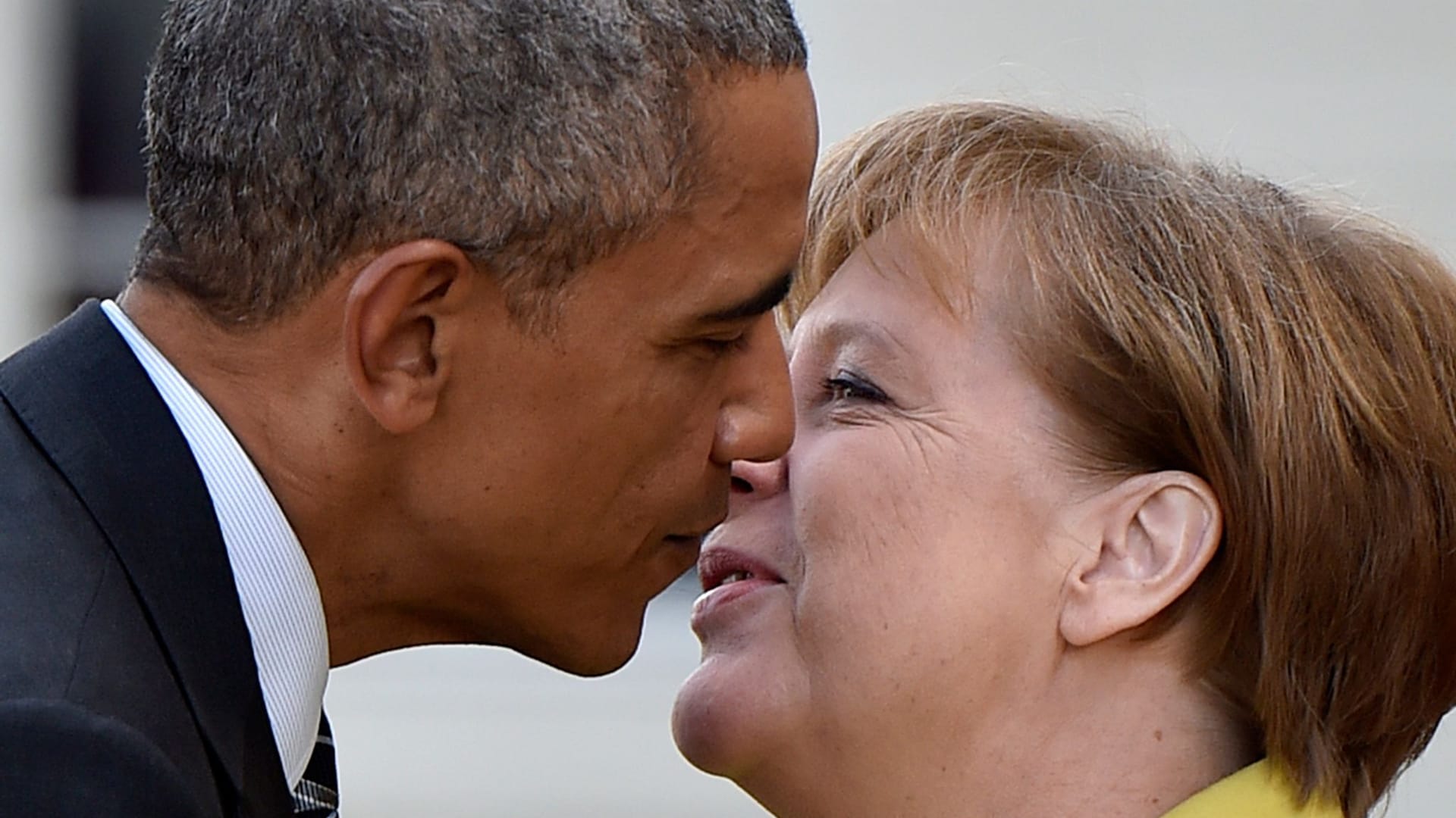 «Ihr geht es um Fakten» - Obama preist Merkel in Washington