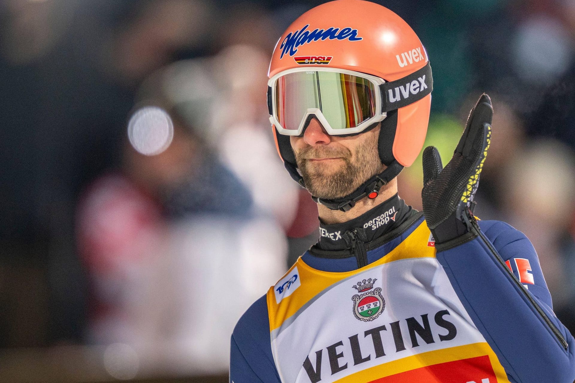 Pius Paschke winkt ab: Das Springen am Samstag in Engelberg lief enttäuschend für den deutschen Überflieger.