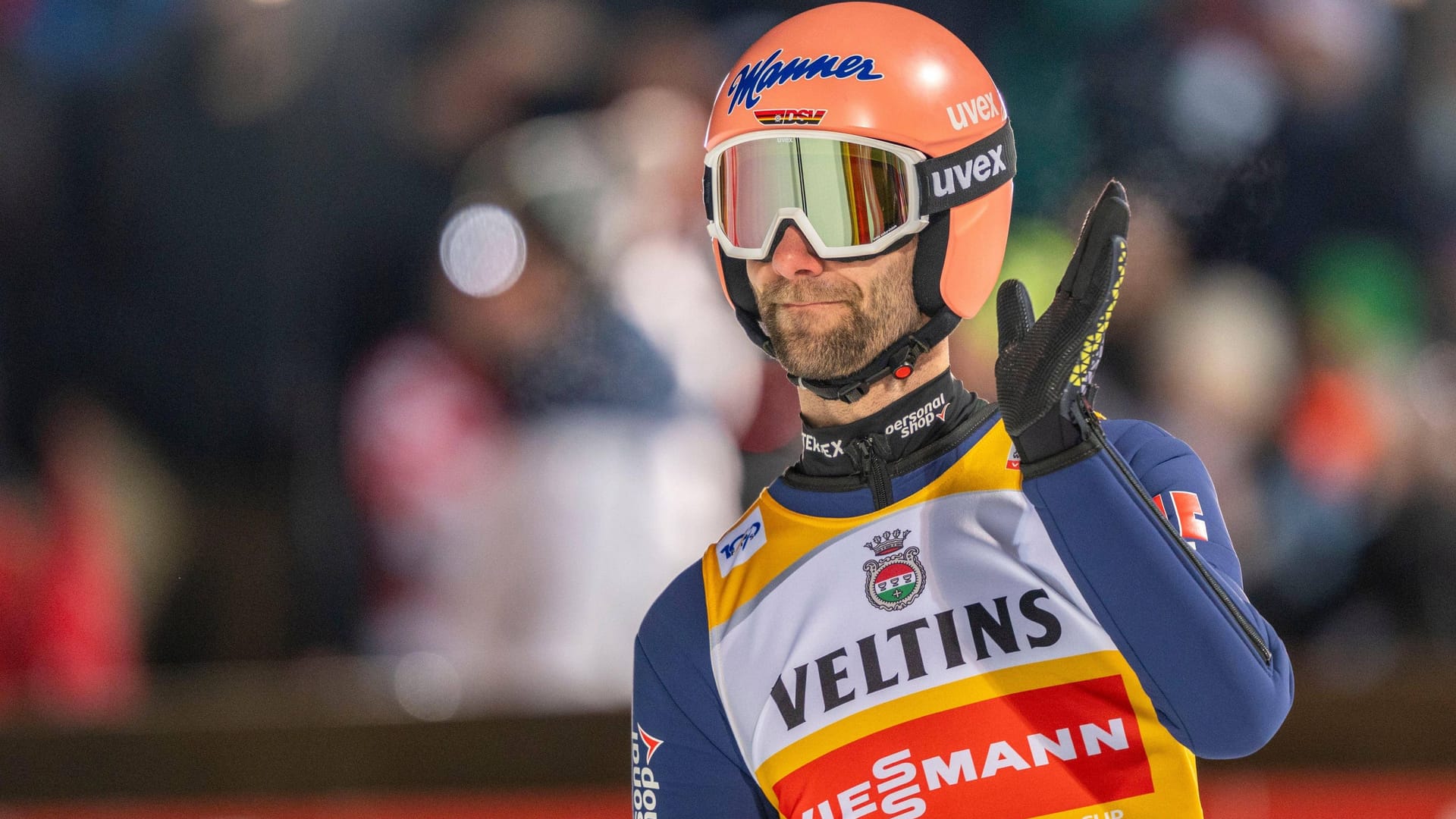 Pius Paschke winkt ab: Das Springen am Samstag in Engelberg lief enttäuschend für den deutschen Überflieger.