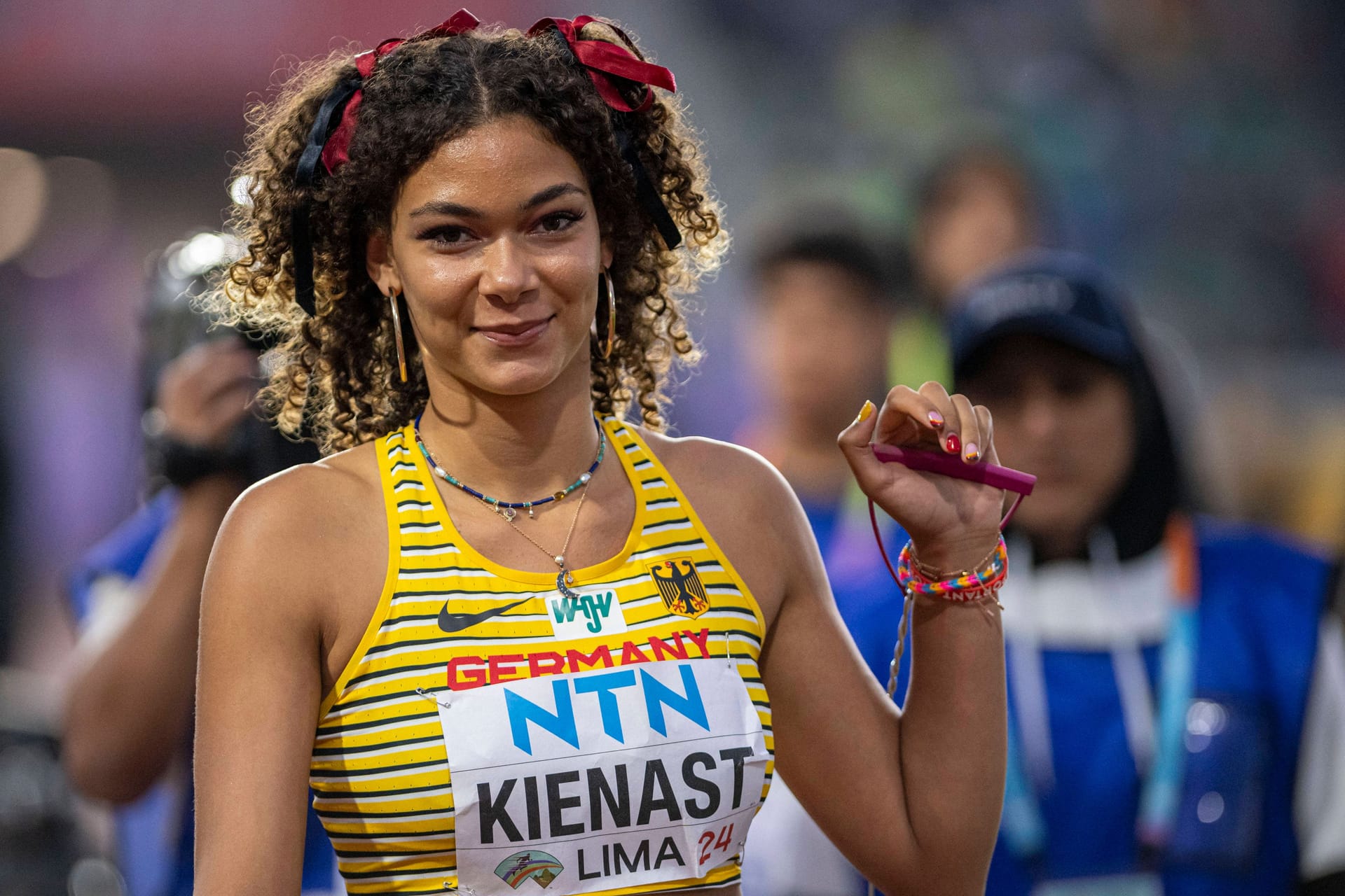 Nova Kienast: Die deutsche Hammerwerferin zählt zu den größten Talenten der Leichtathletik.