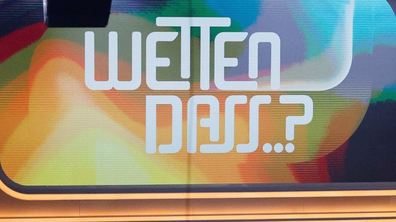 ZDF: Das Logo der ZDF-Show "Wetten, dass..?".