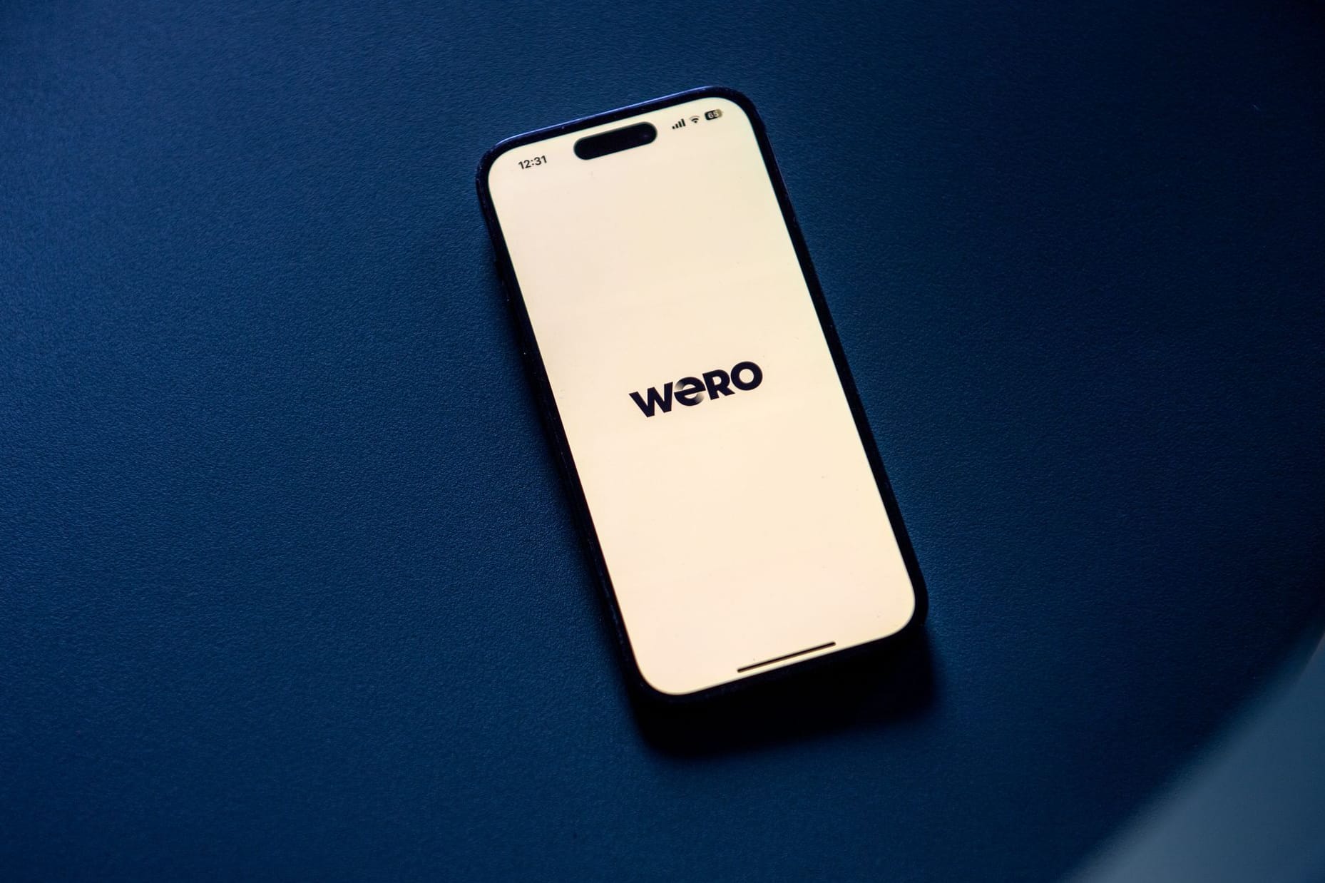 Das Online-Zahlungssystem Wero auf einem Smartphone