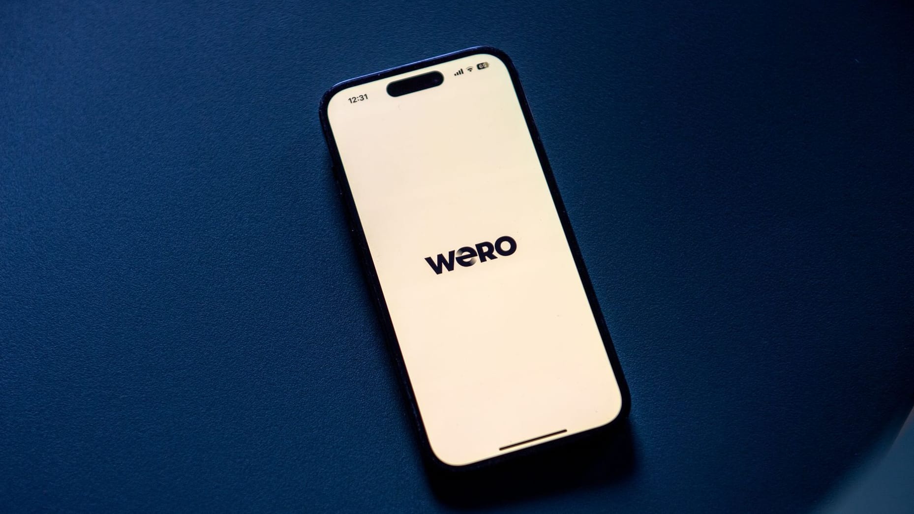 Das Online-Zahlungssystem Wero auf einem Smartphone