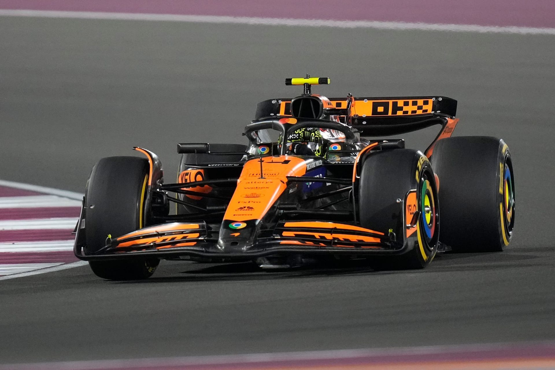 Lando Norris: Der McLaren-Pilot erhielt eine verhängnisvolle Strafe.