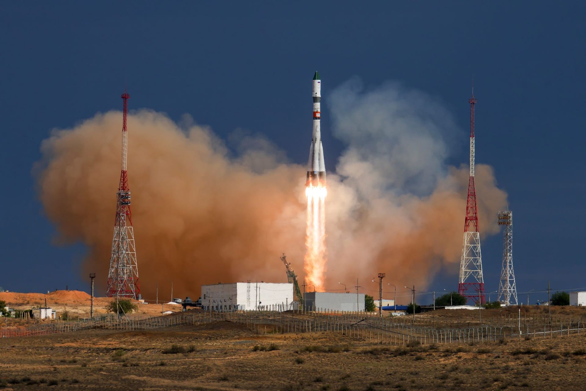 Raketenstart in Baikonur