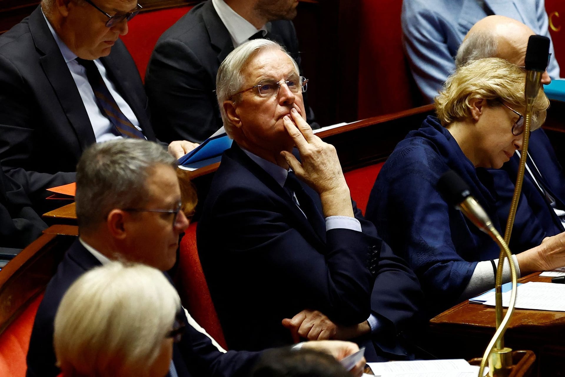 Premier Barnier könnte heute die Unterstützung des Parlaments verlieren.