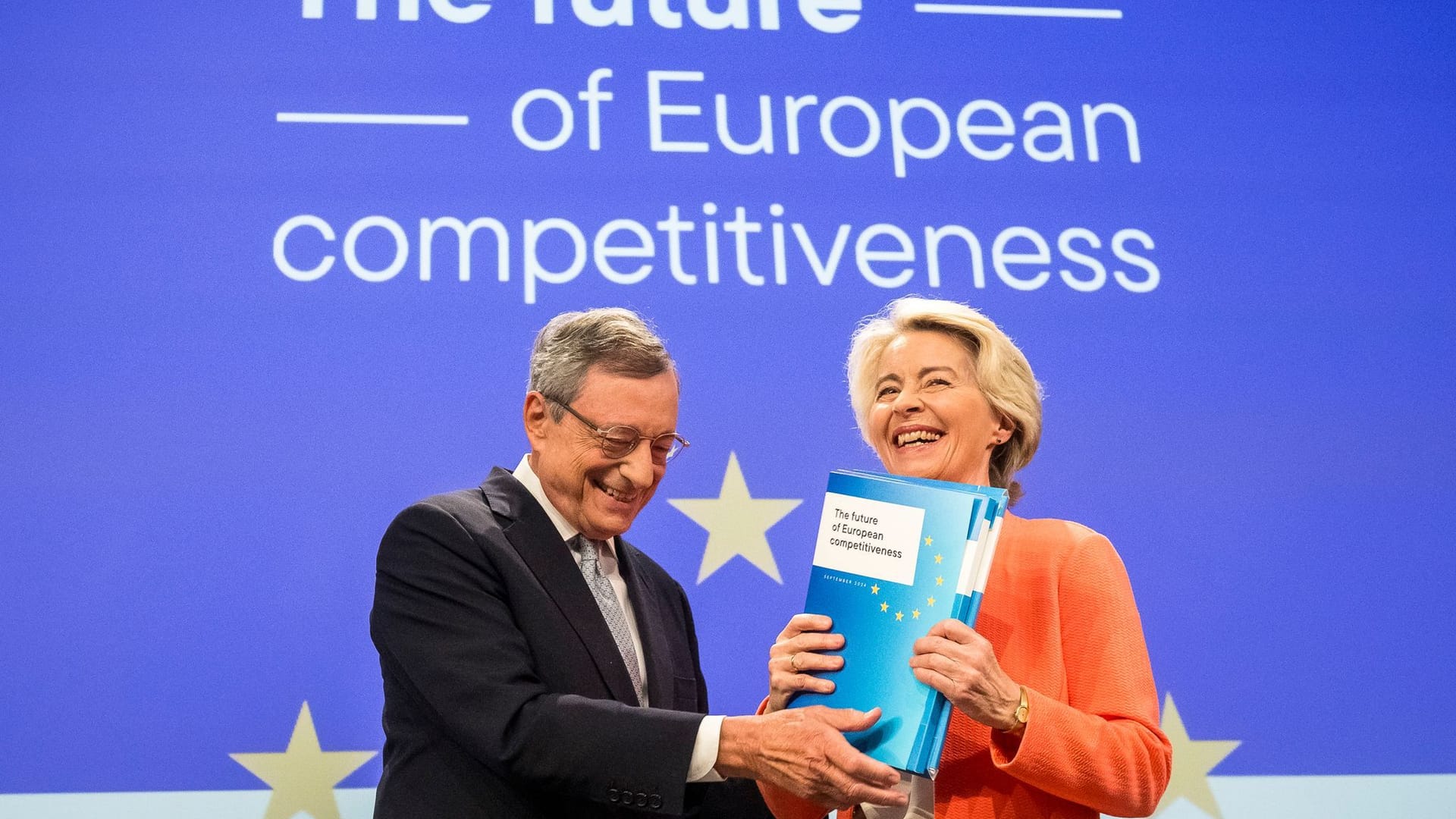 Draghi stellt Bericht über Europas Wettbewerbsfähigkeit vor