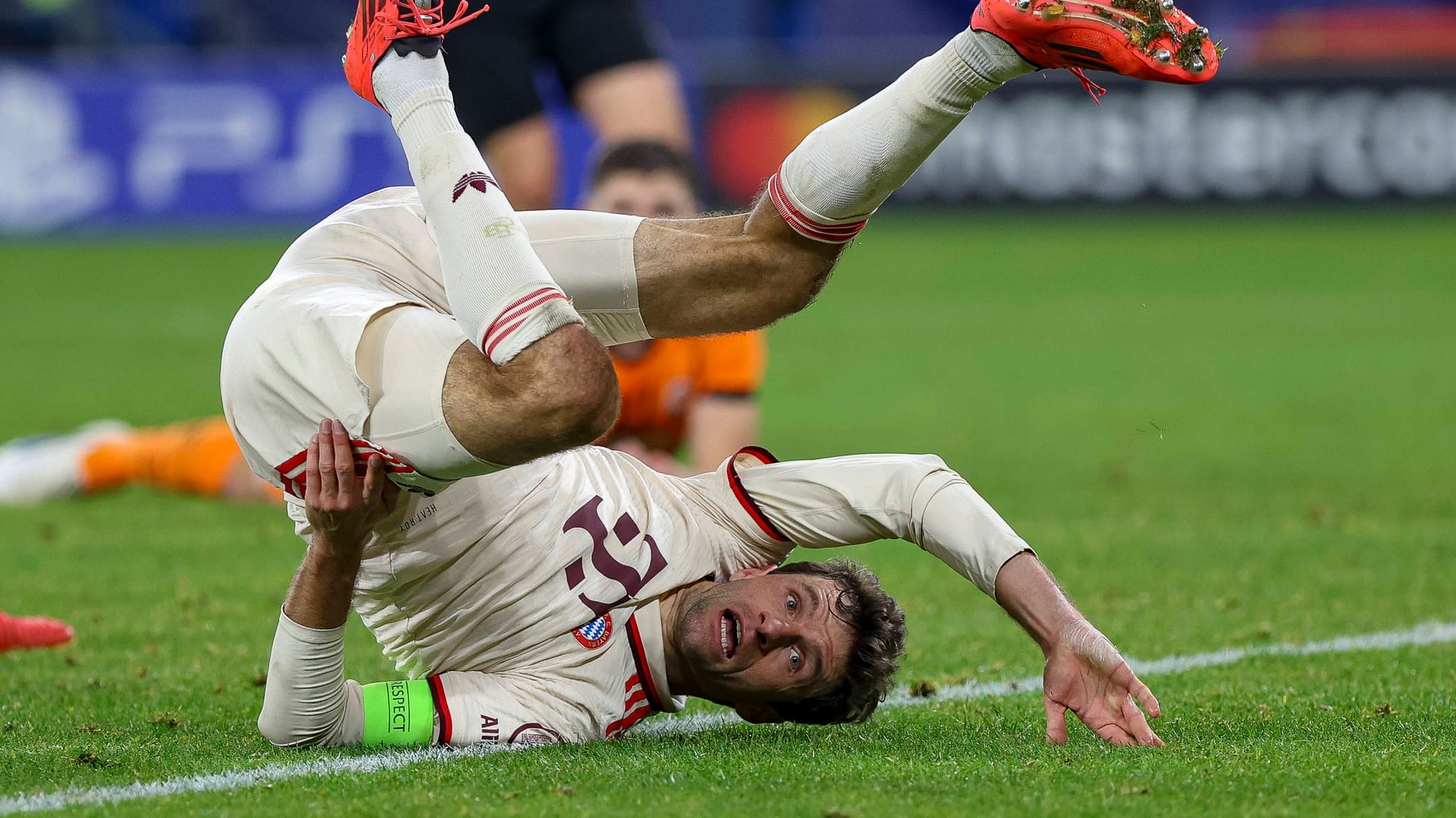 Thomas Müller: Der Vizekapitän erzielte in seiner 16. Champions-League-Saison in Folge ein Tor.