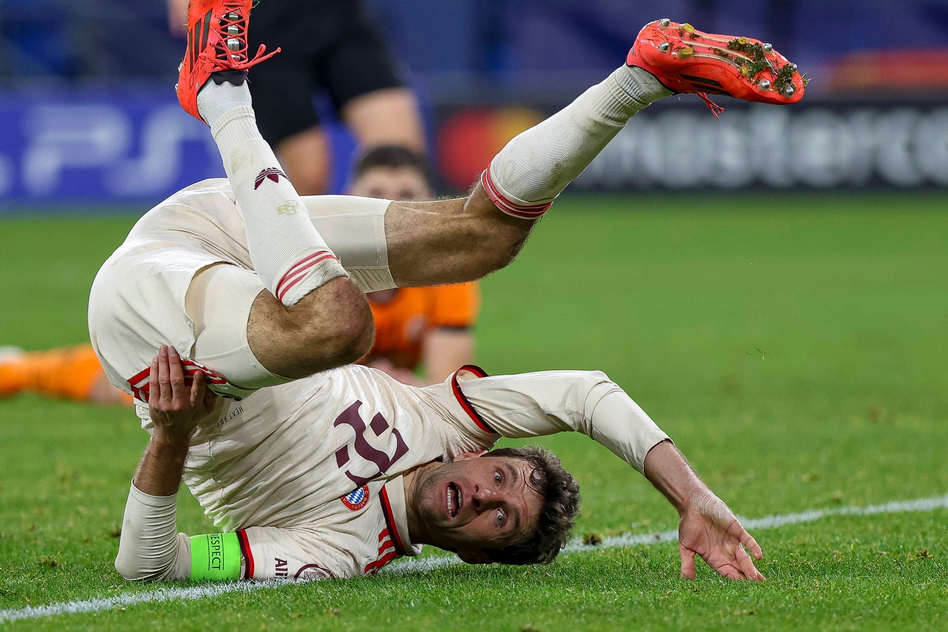 Thomas Müller: Der Vizekapitän erzielte in seiner 16. Champions-League-Saison in Folge ein Tor.