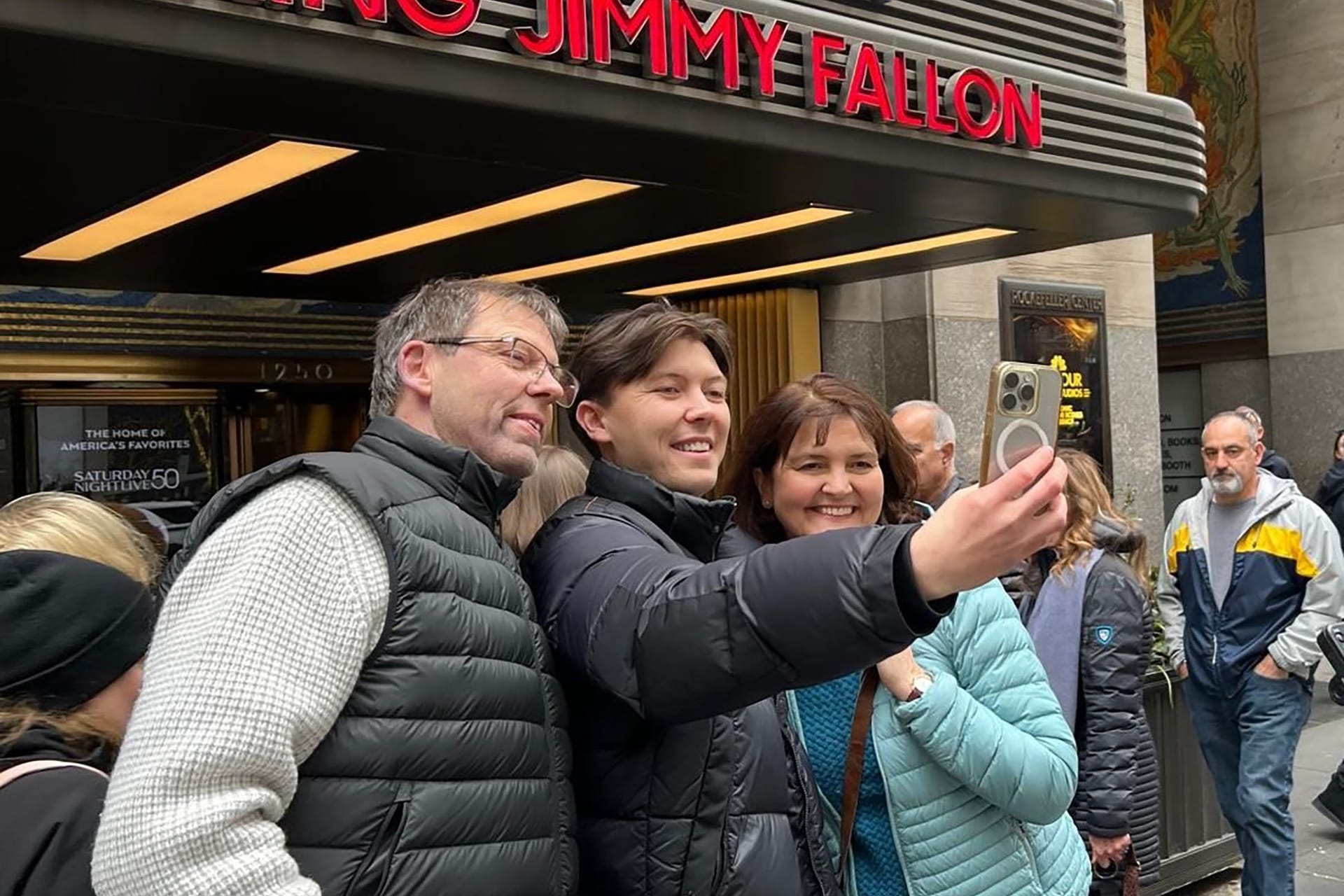 Bayerische Familie bei Jimmy-Fallon-Show