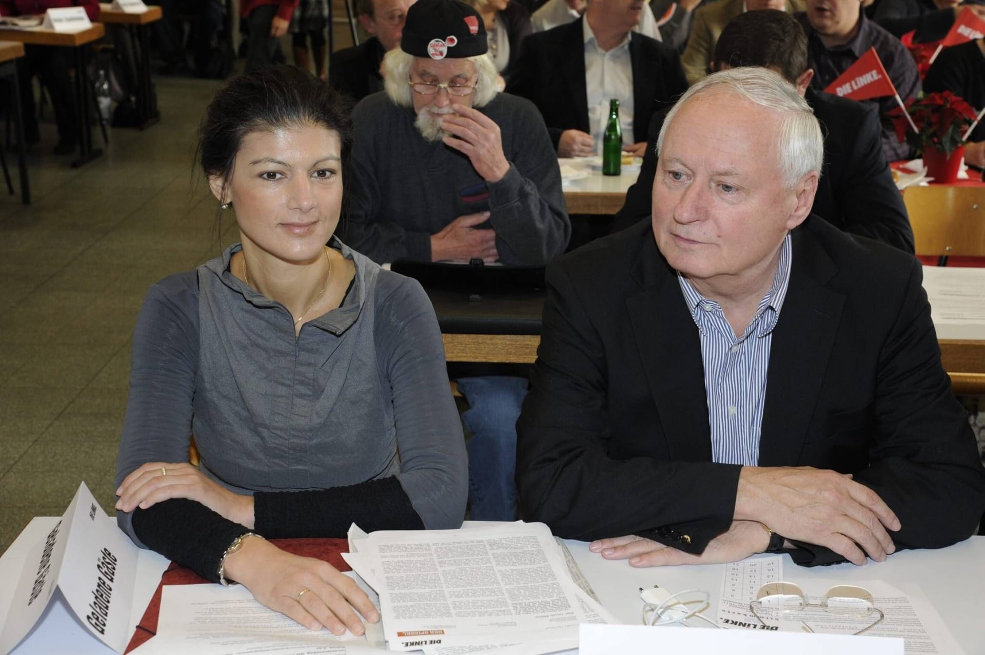 Im November 2011 machten Sahra Wagenknecht und Oskar Lafontaine ihre Liebe publik.