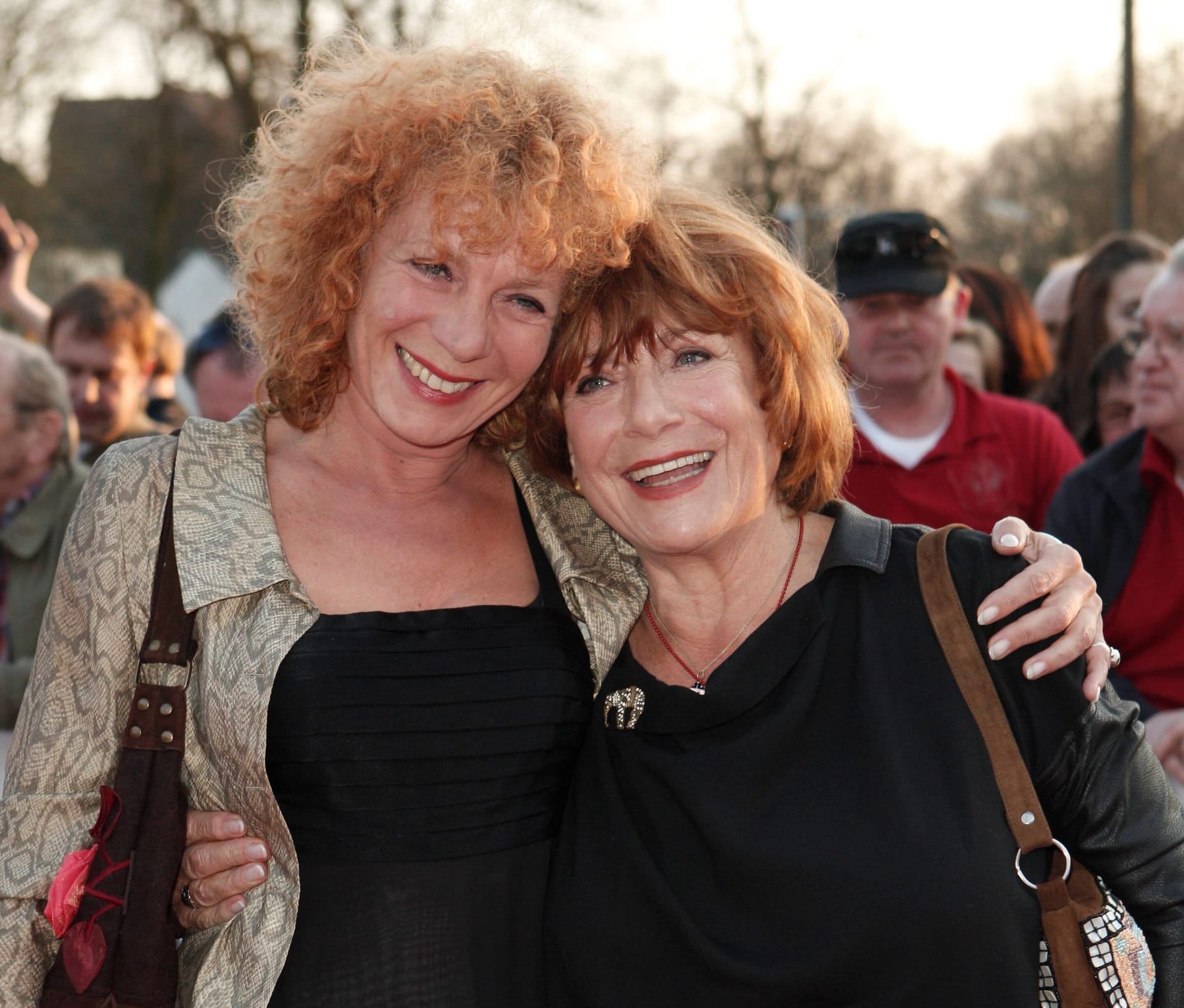 Nina und Hannelore Hoger bei einem Event 2012: Die beiden Frauen standen sich sehr nahe.