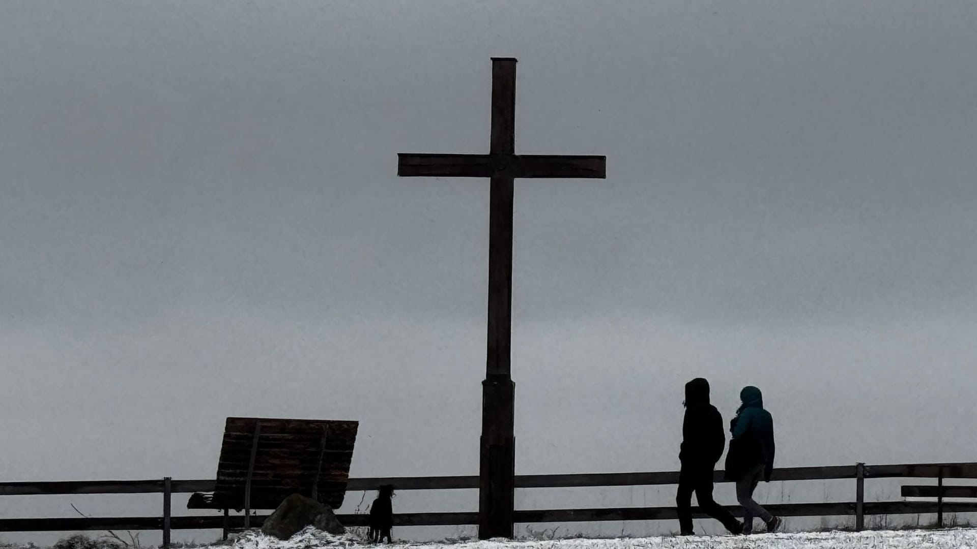 Schnee auf der Schwäbischen Alb