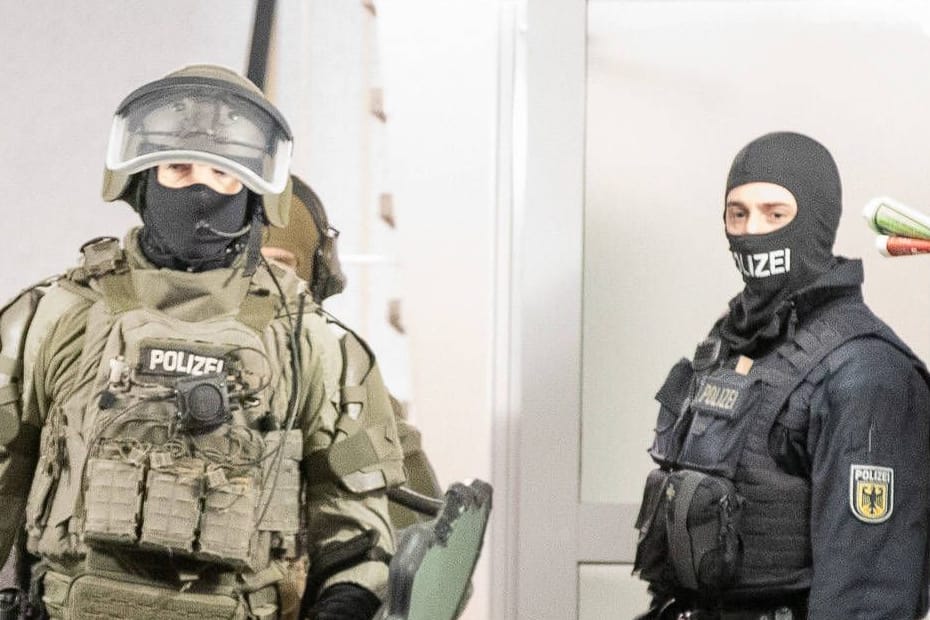 Die GSG9 im Einsatz (Archivbild): Auch am Mittwoch waren Elitepolizisten der Bundespolizei bei der Razzia dabei.