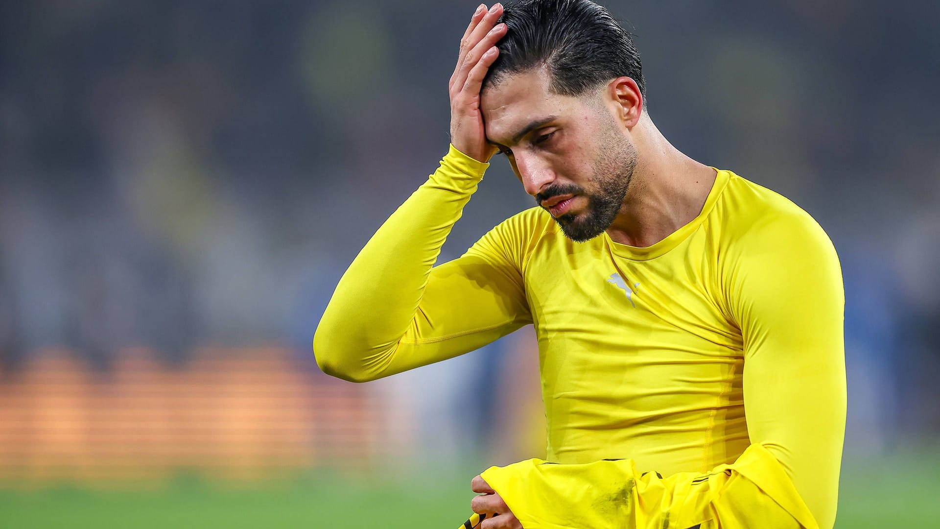 Emre Can: Der BVB-Kapitän war enttäuscht aufgrund des Ergebnisses.