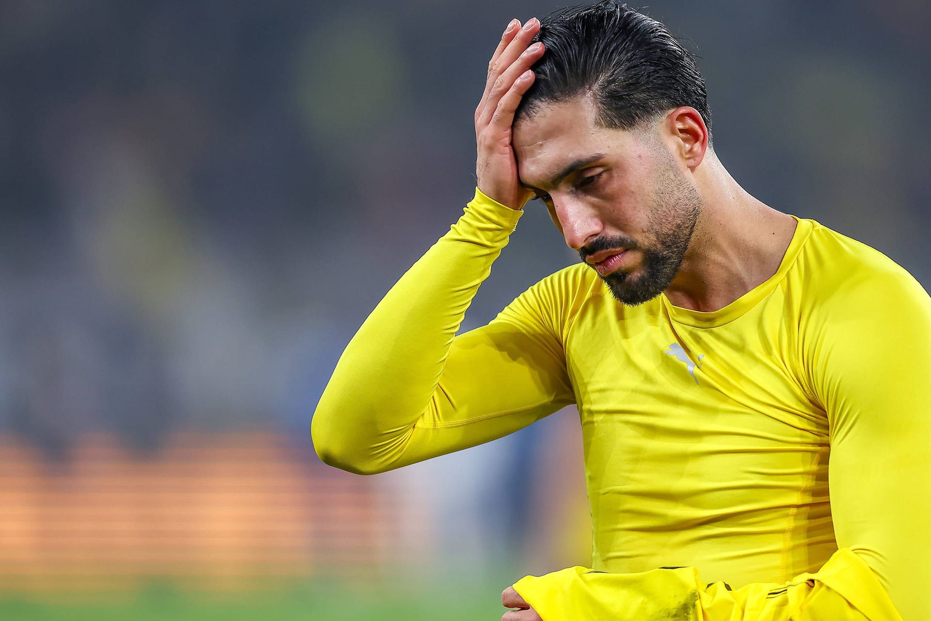 Emre Can: Der BVB-Kapitän war enttäuscht aufgrund des Ergebnisses.