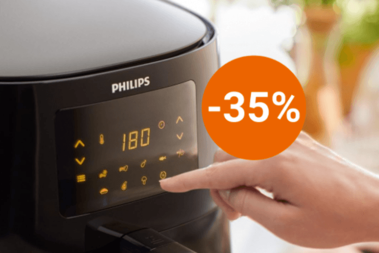 Ohne Öl frittieren: Der Airfryer XL von Philips ist heute bei Amazon zum Tiefpreis erhältlich.