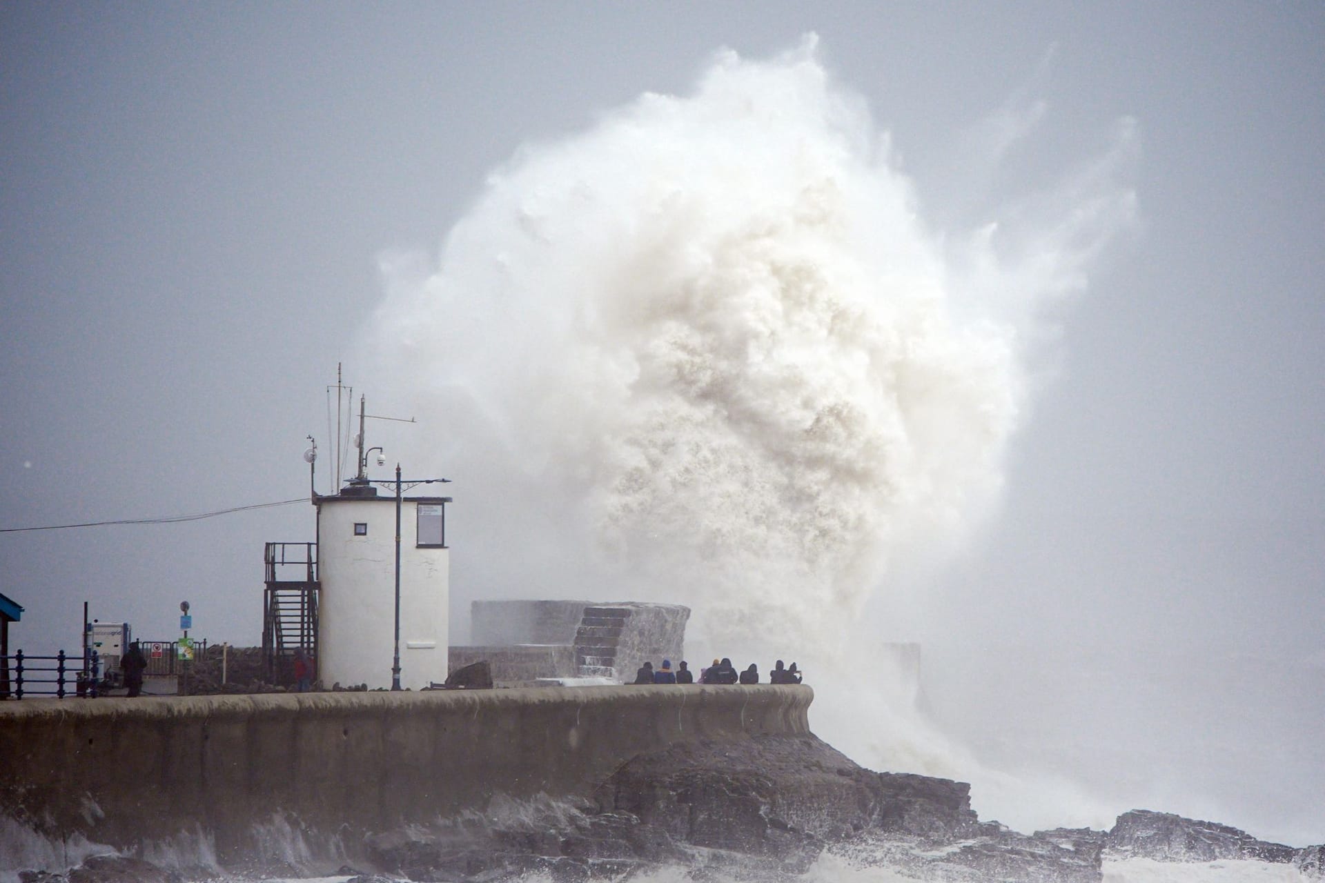 Sturm "Darragh" in Großbritannien