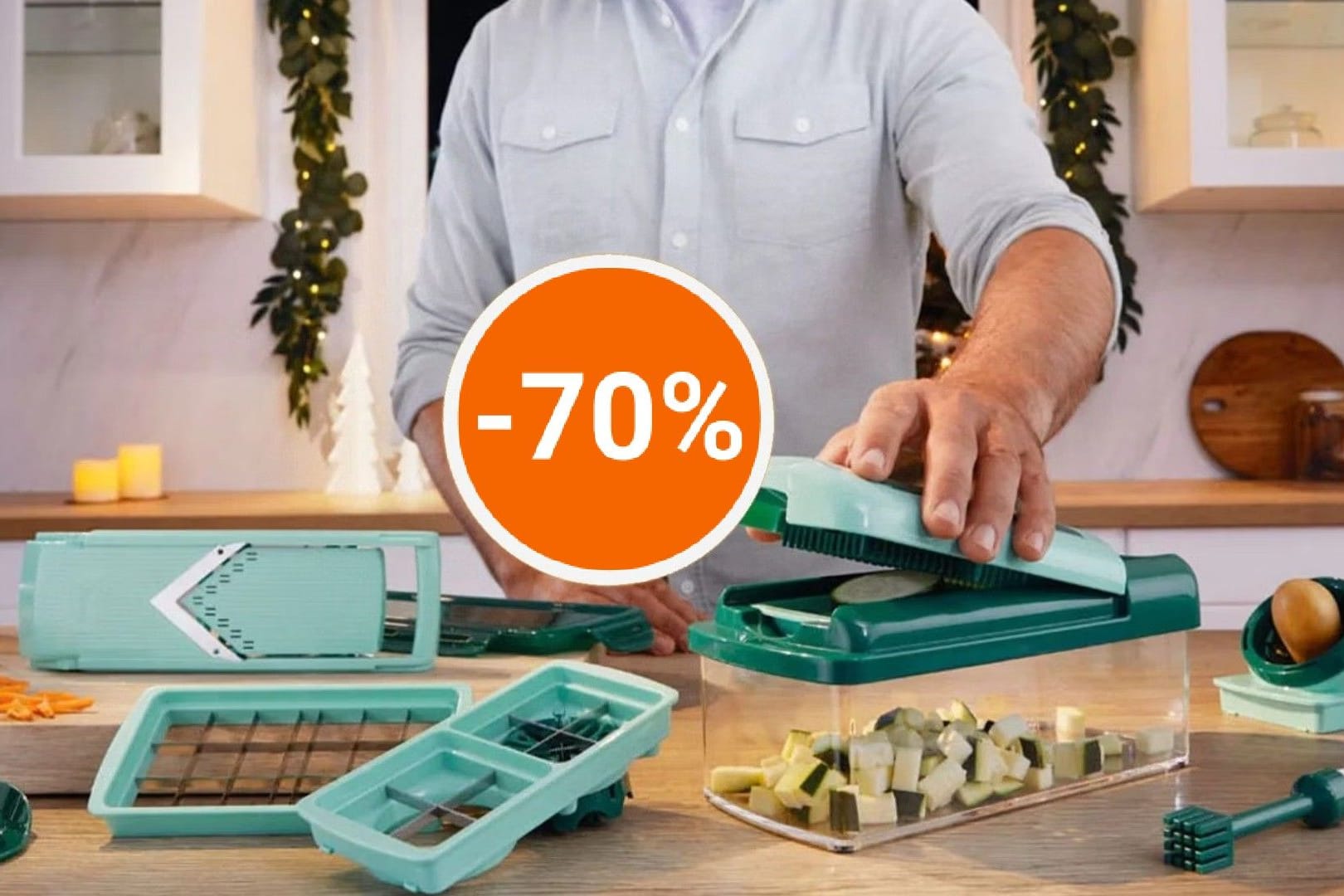 Der beliebte Nicer Dicer von Genius ist bei Lidl im Angebot erhältlich und kommt mit viel Zubehör.