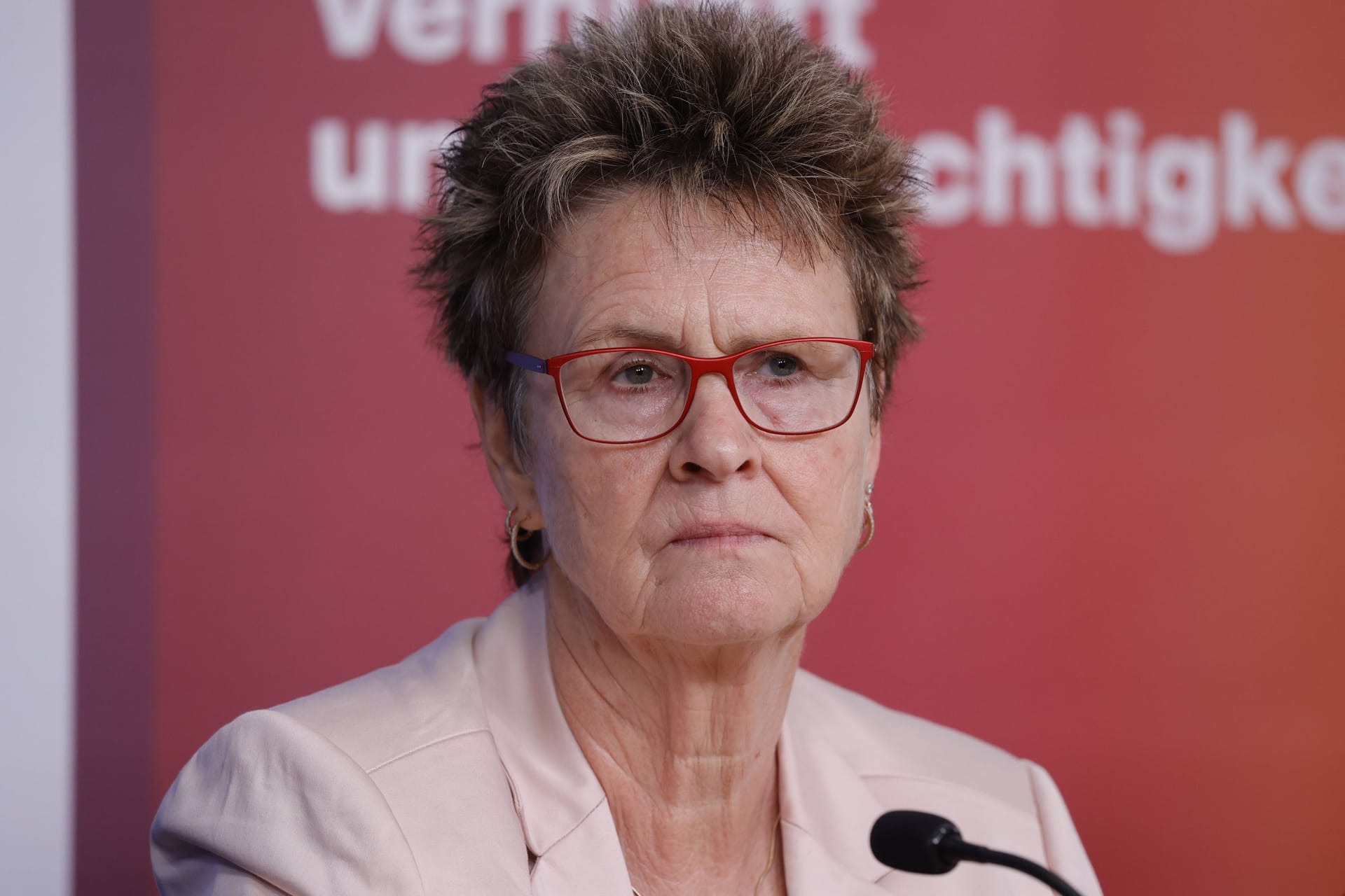 Sabine Zimmermann, Landesvorsitzende des BSW in Sachsen (Archivbild):