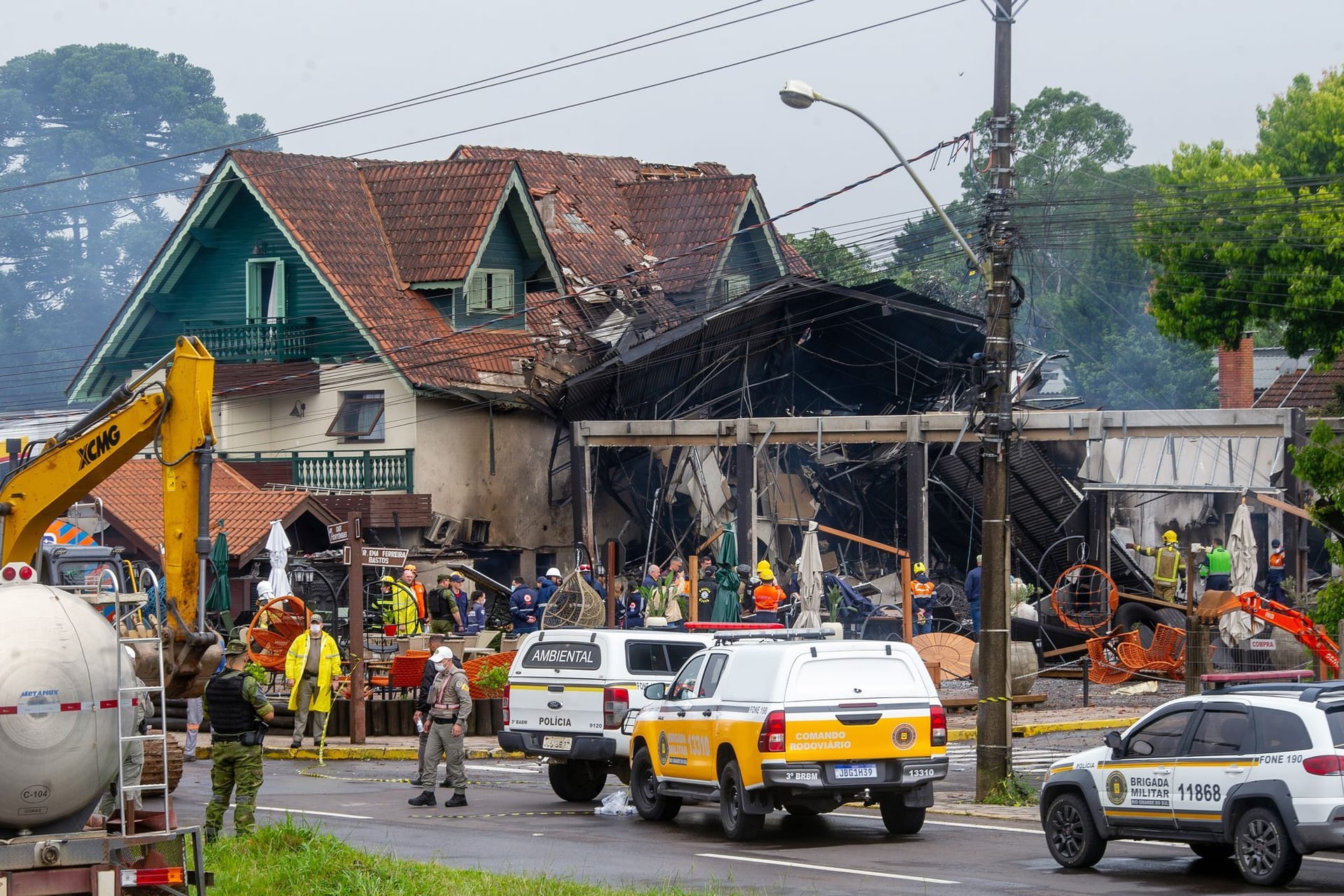 Kleinflugzeug in brasilianischer Stadt abgestürzt