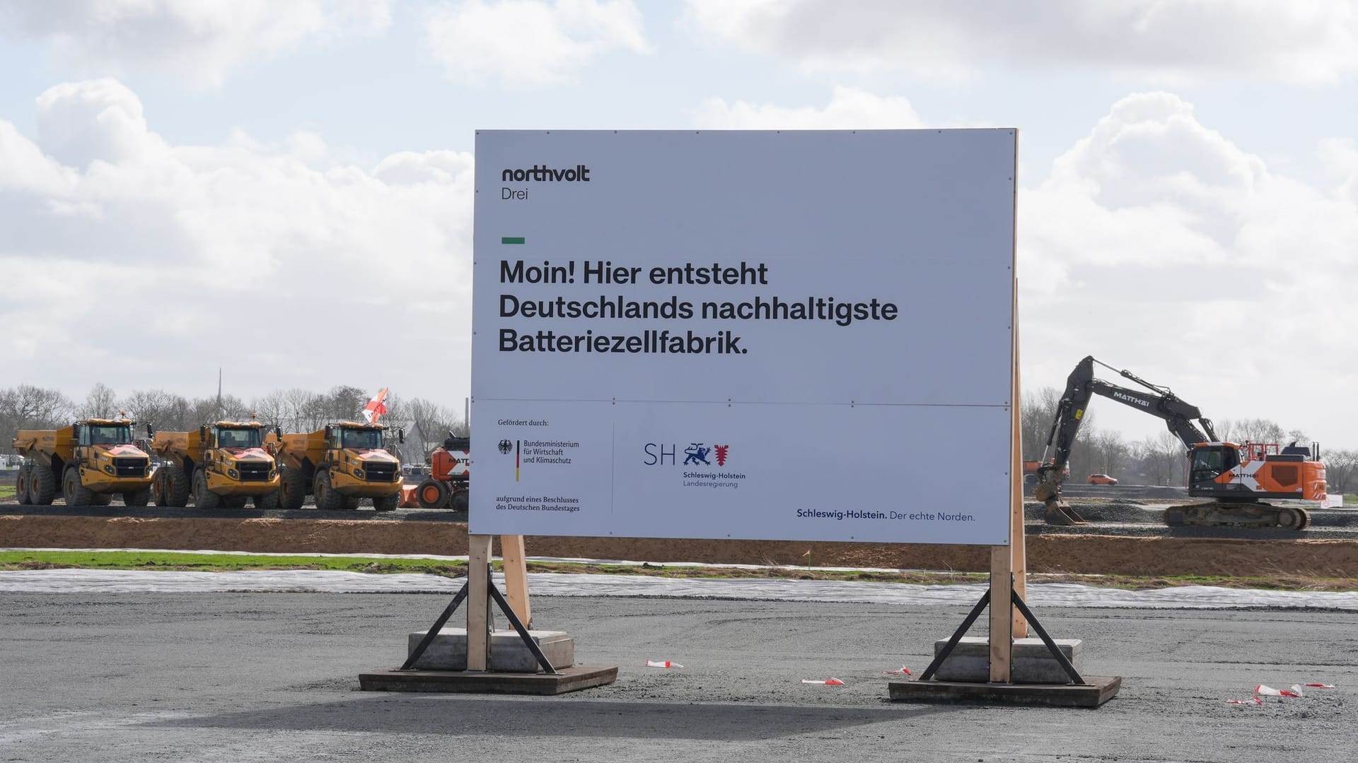 Northvolt-Batteriefabrik in Schleswig-Holstein