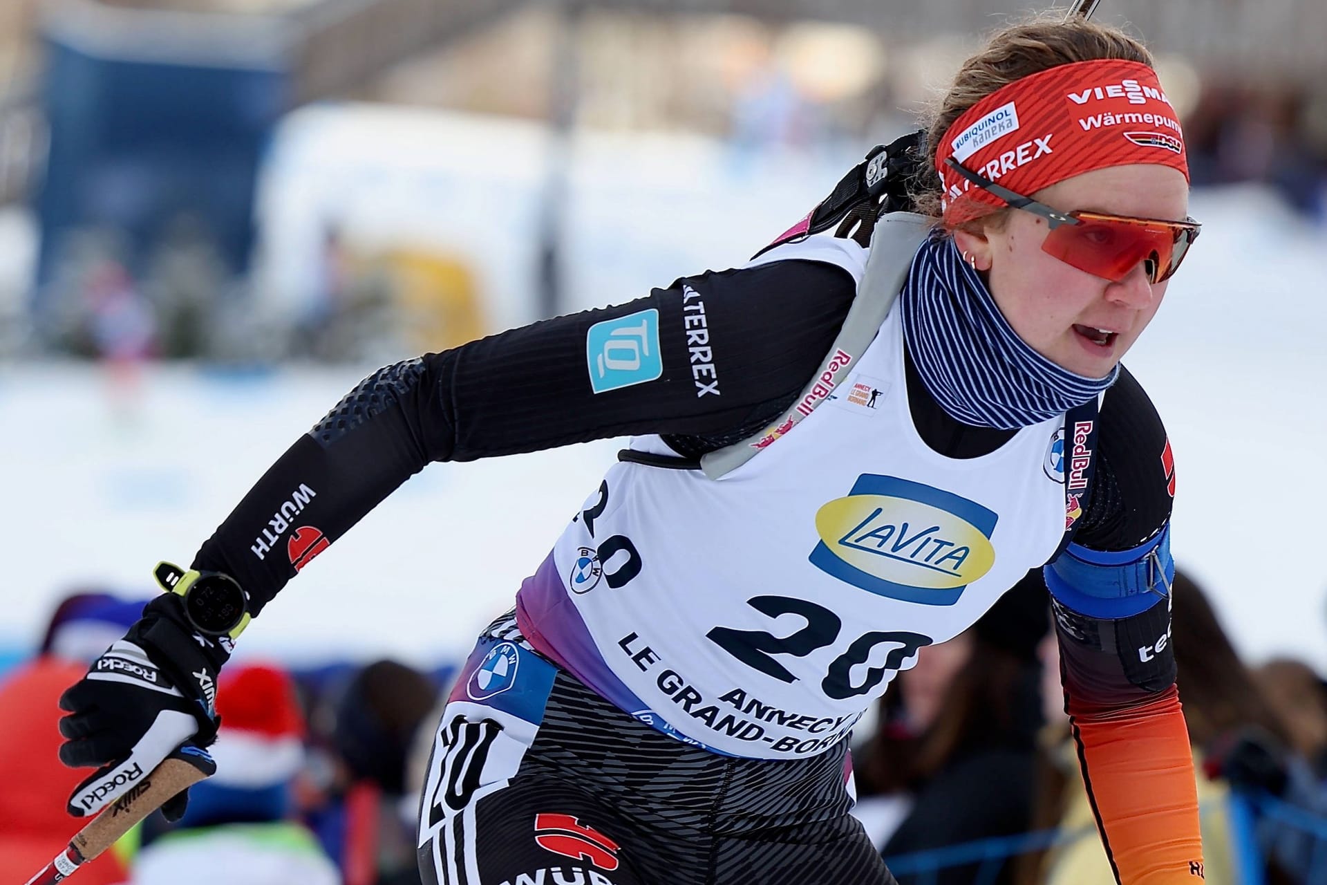 Selina Grotian: Die 20-Jährige zählt zu den größten Talenten im Biathlon.