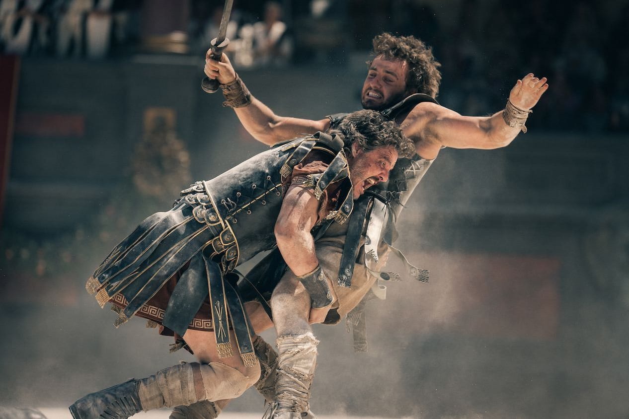 Szene aus dem Kinofilm "Gladiator II".