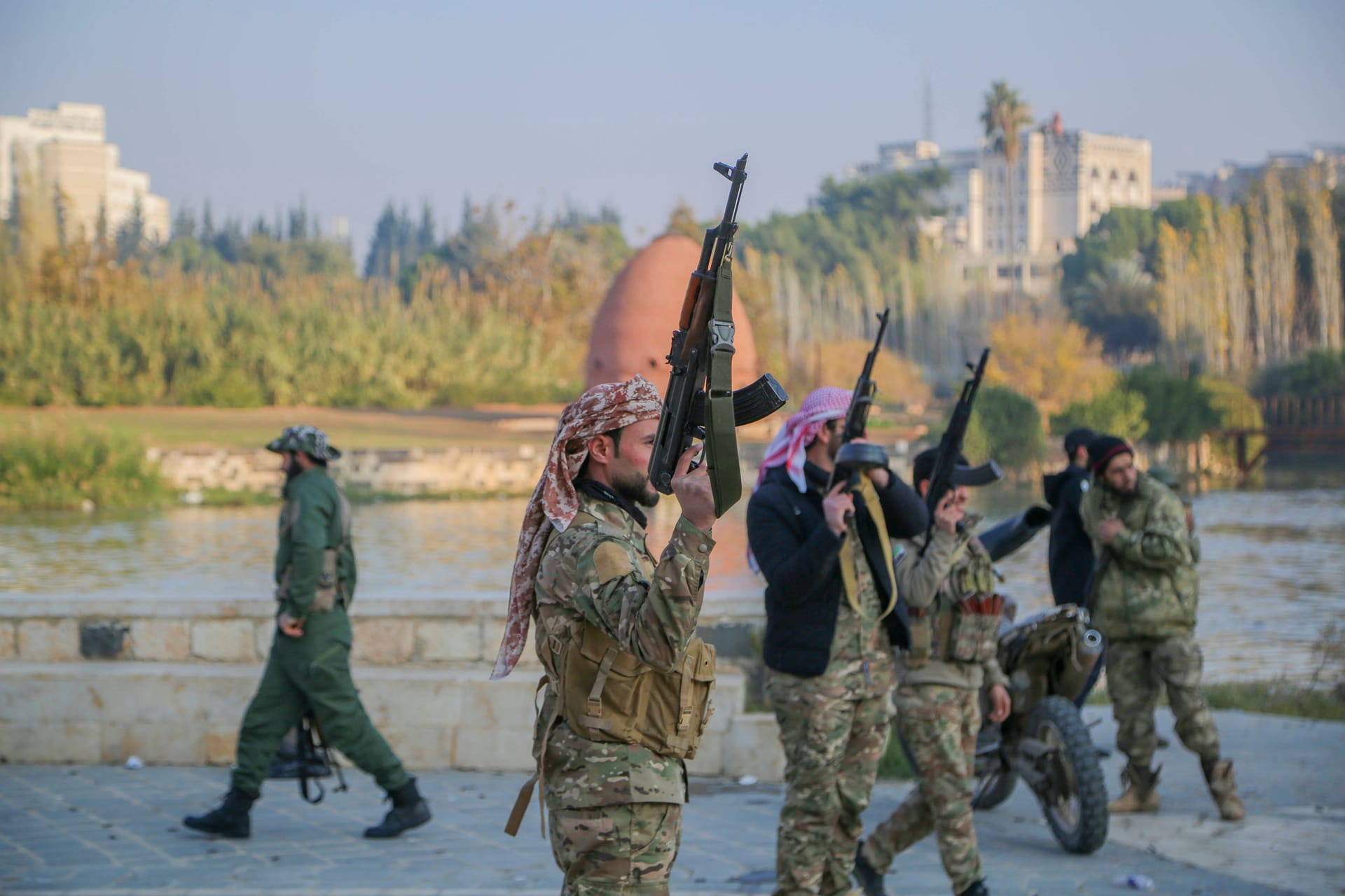 Islamistische Rebellen in Syrien: Sie rücken rasant vor.