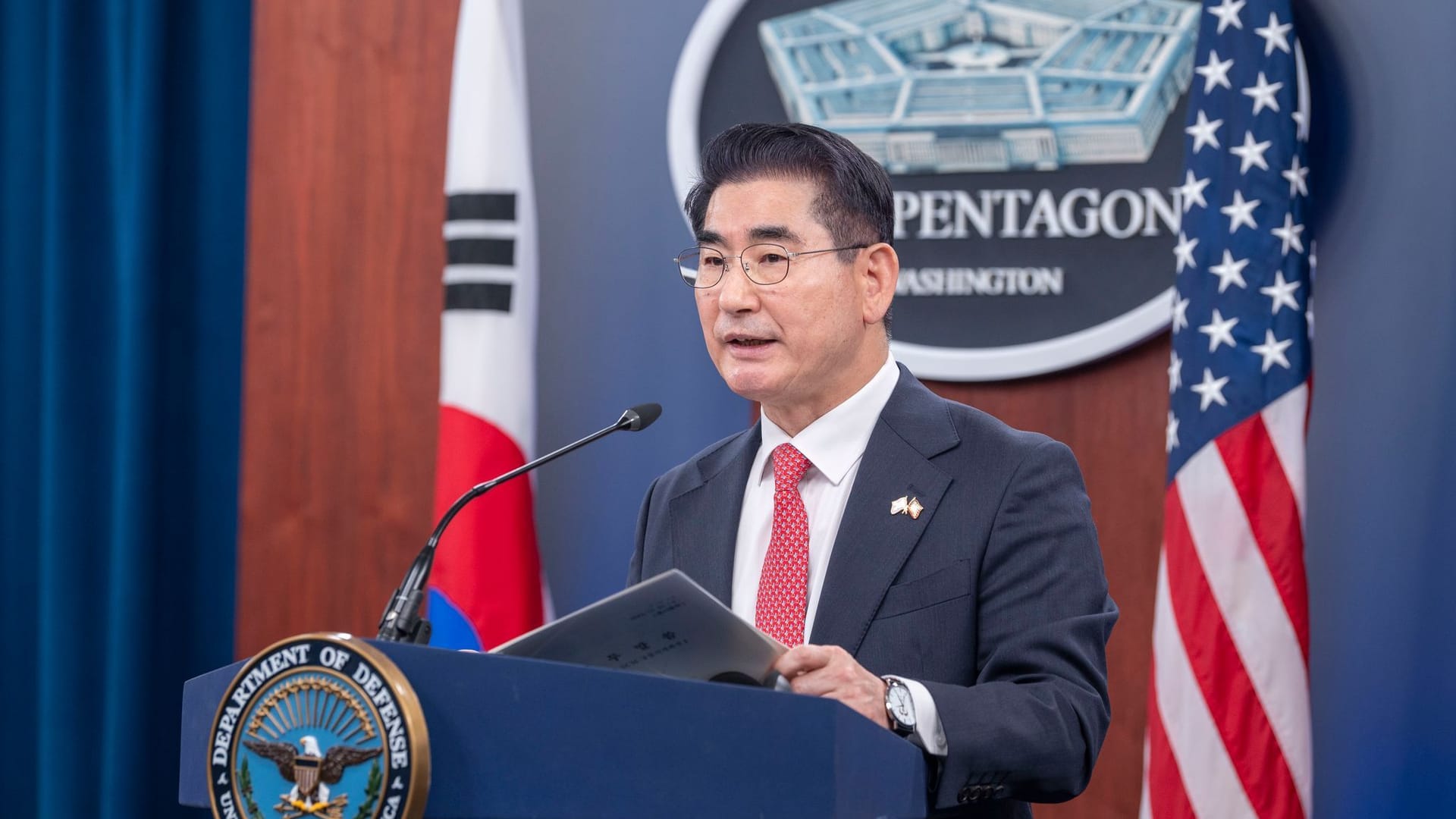 Verteidigungsminister von Südkorea zu Besuch in den USA