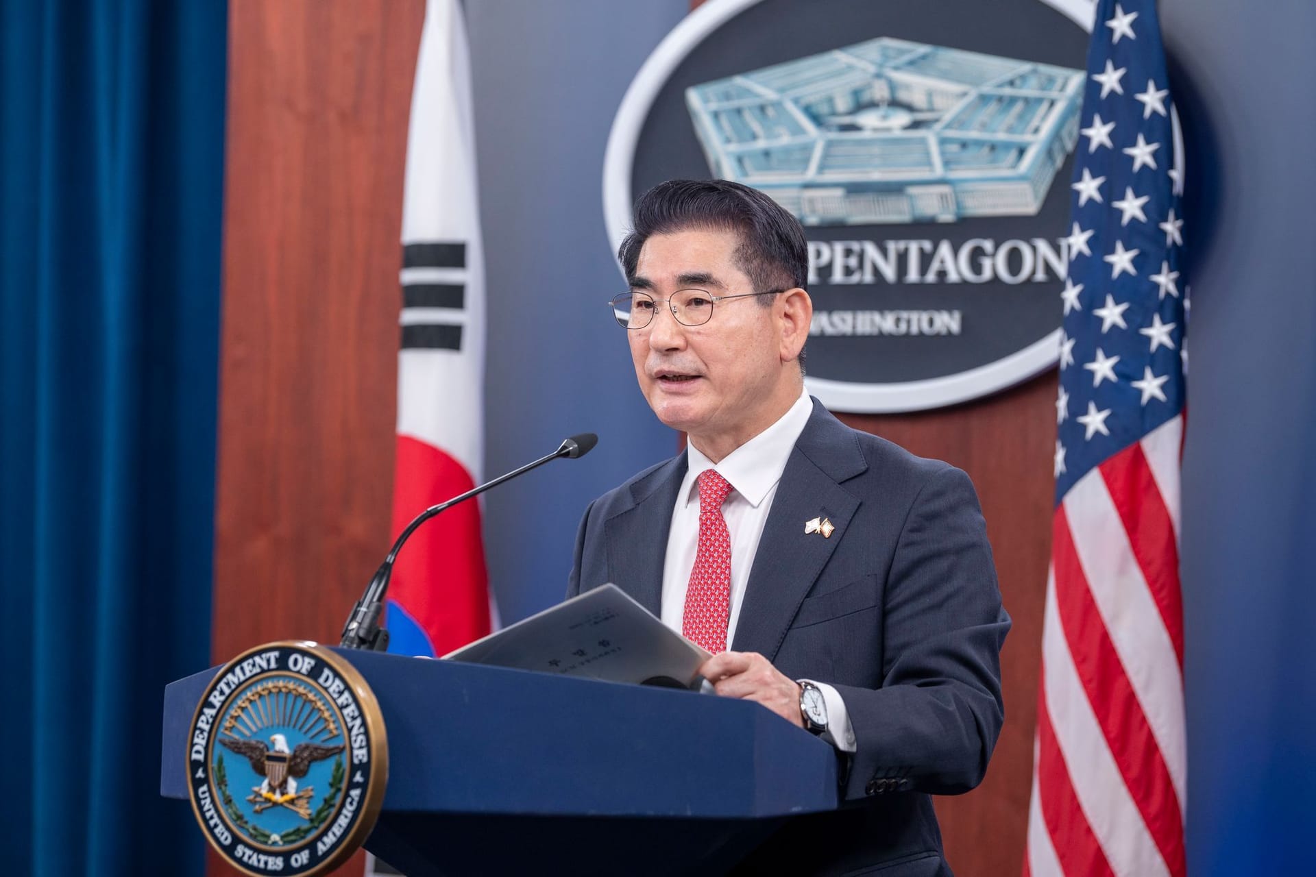 Verteidigungsminister von Südkorea zu Besuch in den USA