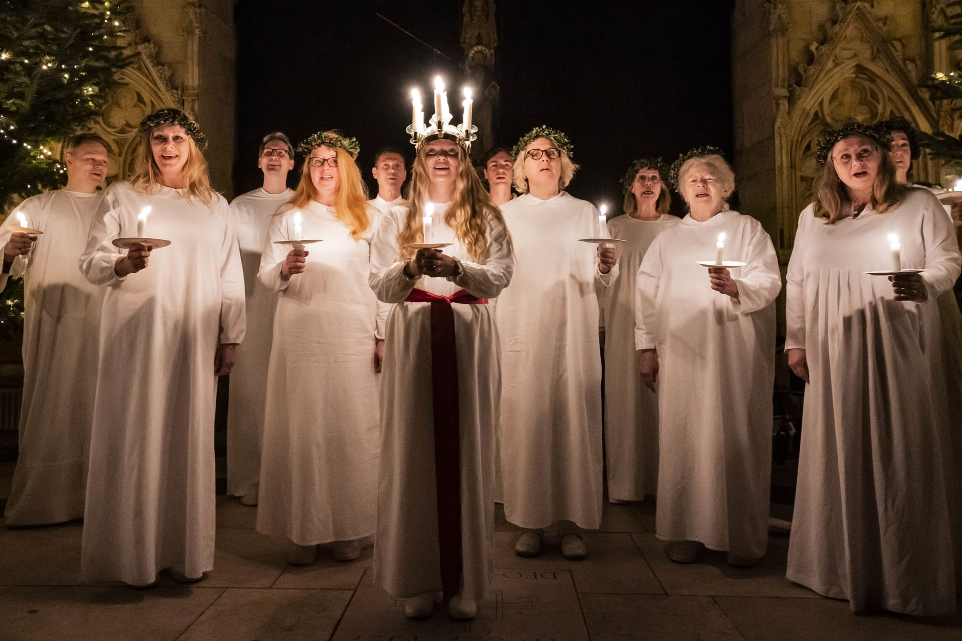 Lucia-Chor (Symbolbild): Am Samstag kommt er nach Brinkum.