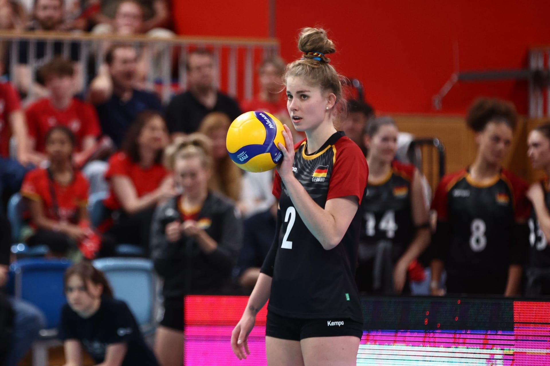 Volleyball Frauen: Deutschland - Rumänien