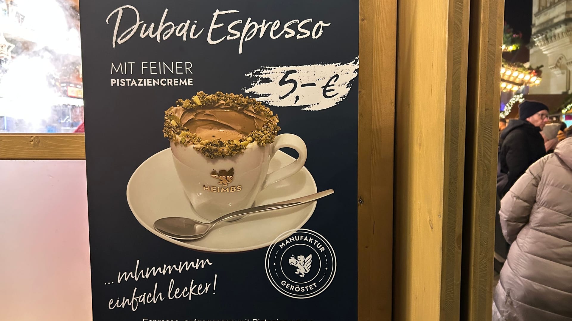 Dubai-Espresso: Die Trend-Süßigkeit in flüssiger Form.